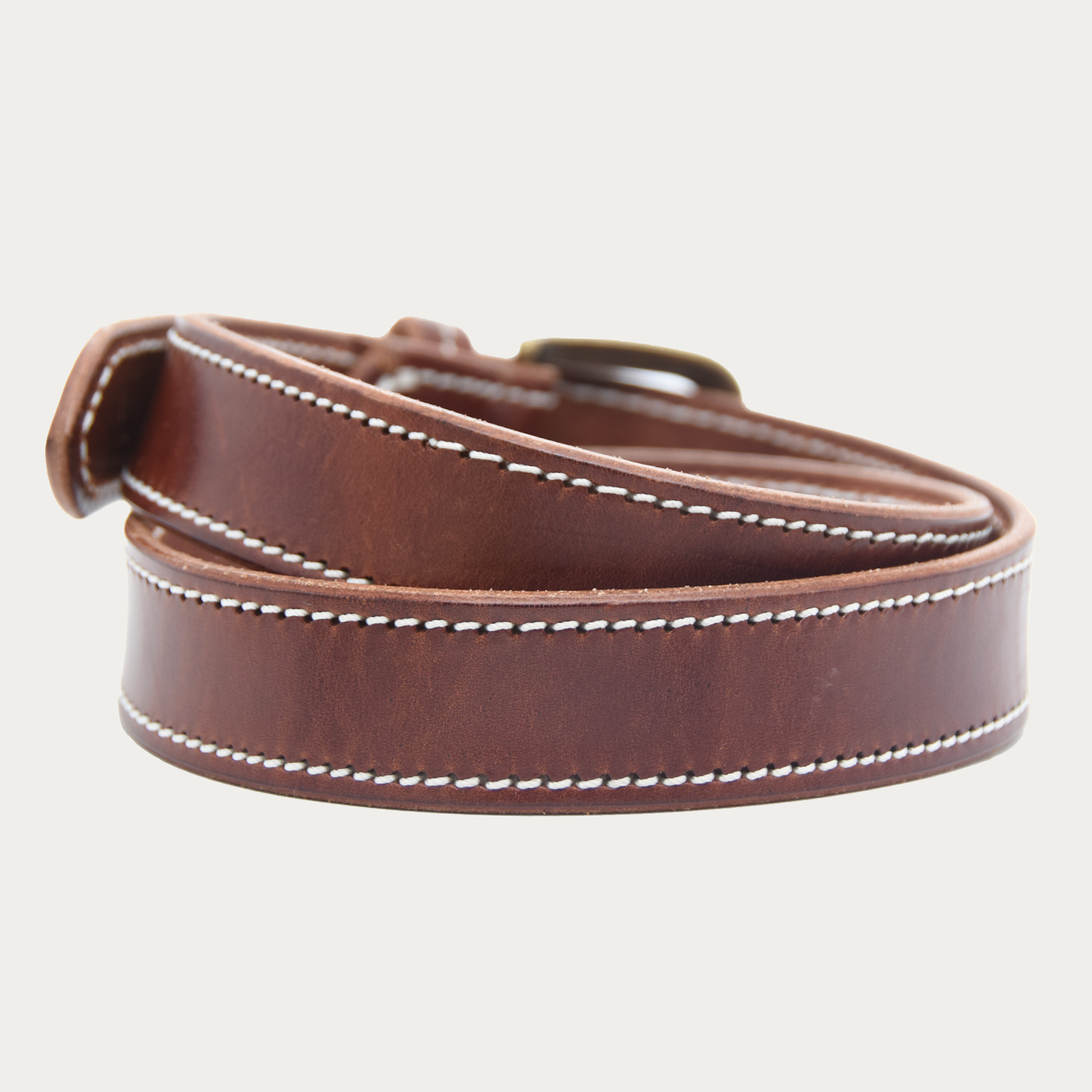 Bold Stitched Rugged Belt - 1.25"