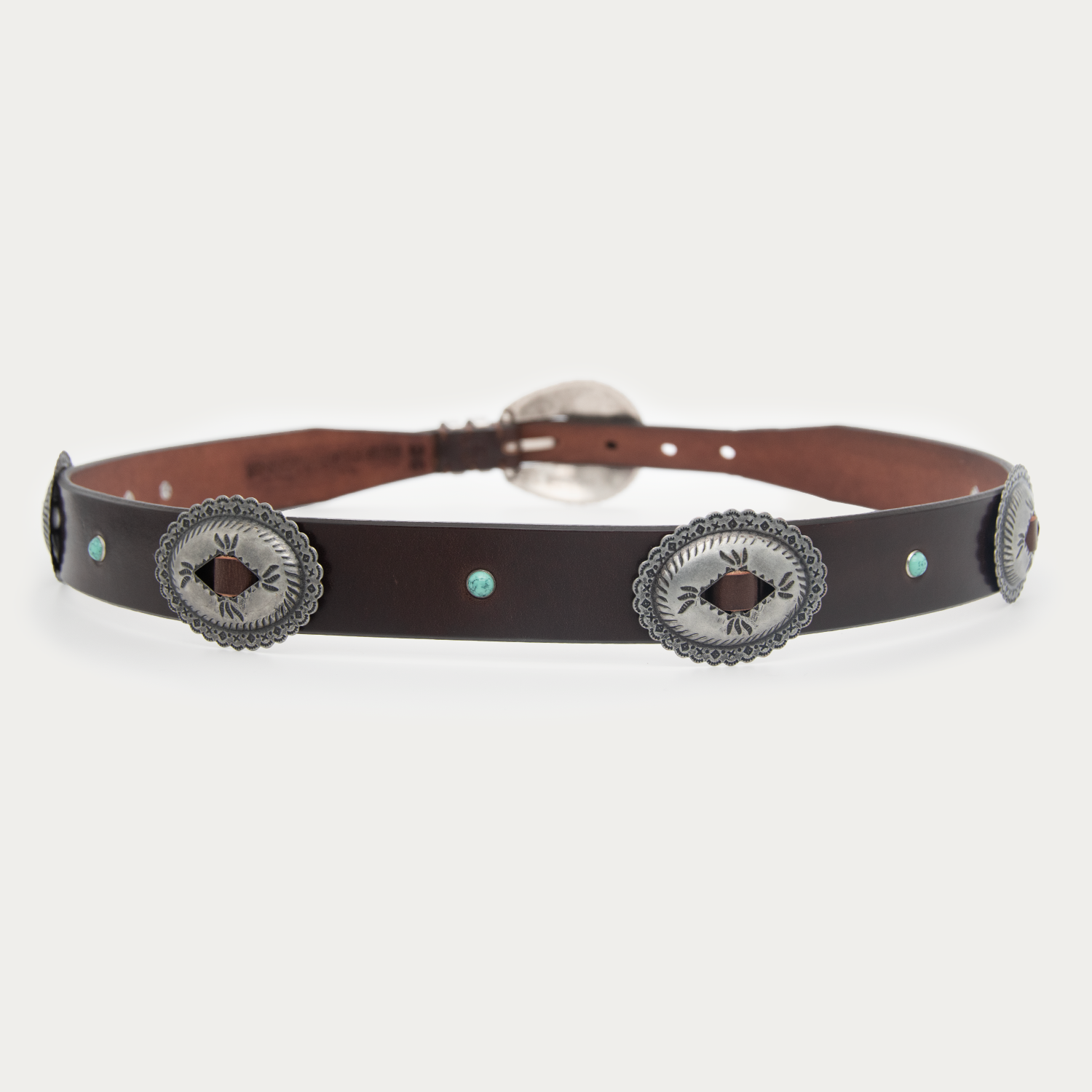 Turquoise Threaded 4-piece Belt