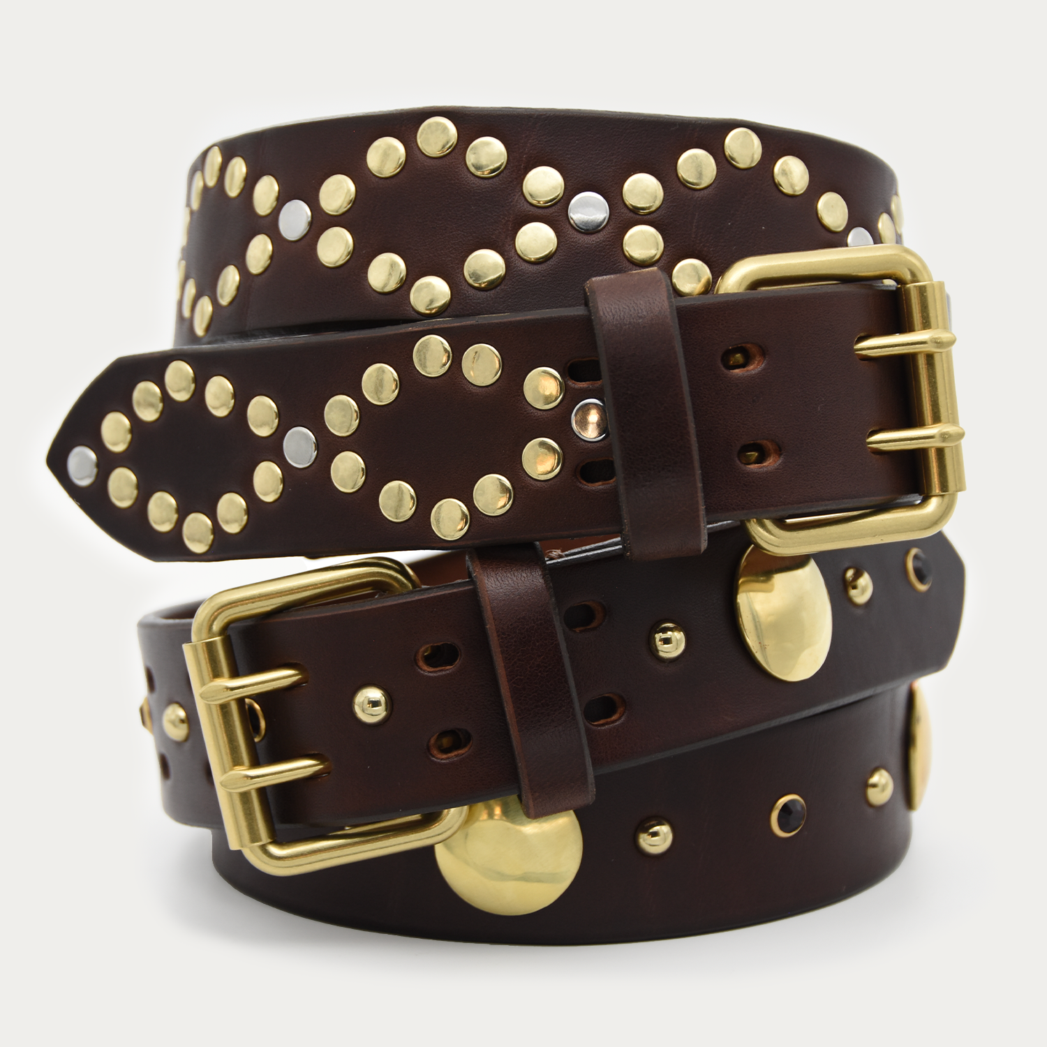 Diamond Studded Roller Belt