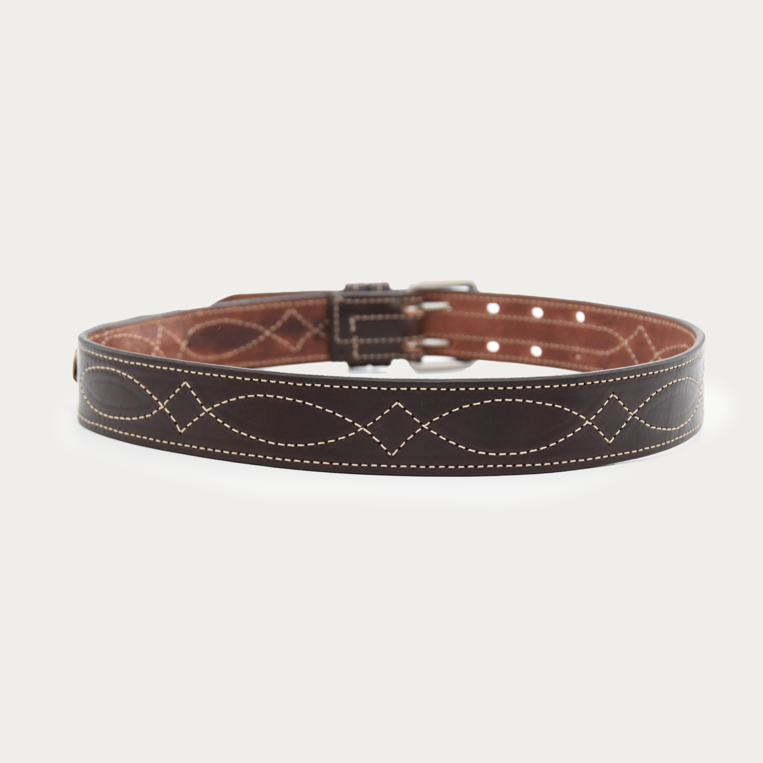 Cowboy Stitch Stockman's Knife Roller Belt