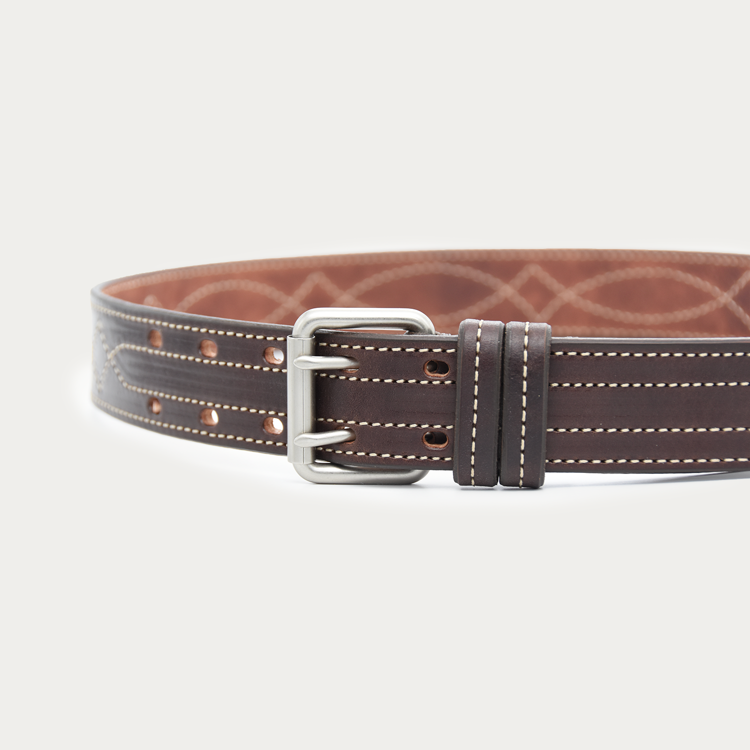 Cowboy Stitch Stockman's Knife Roller Belt