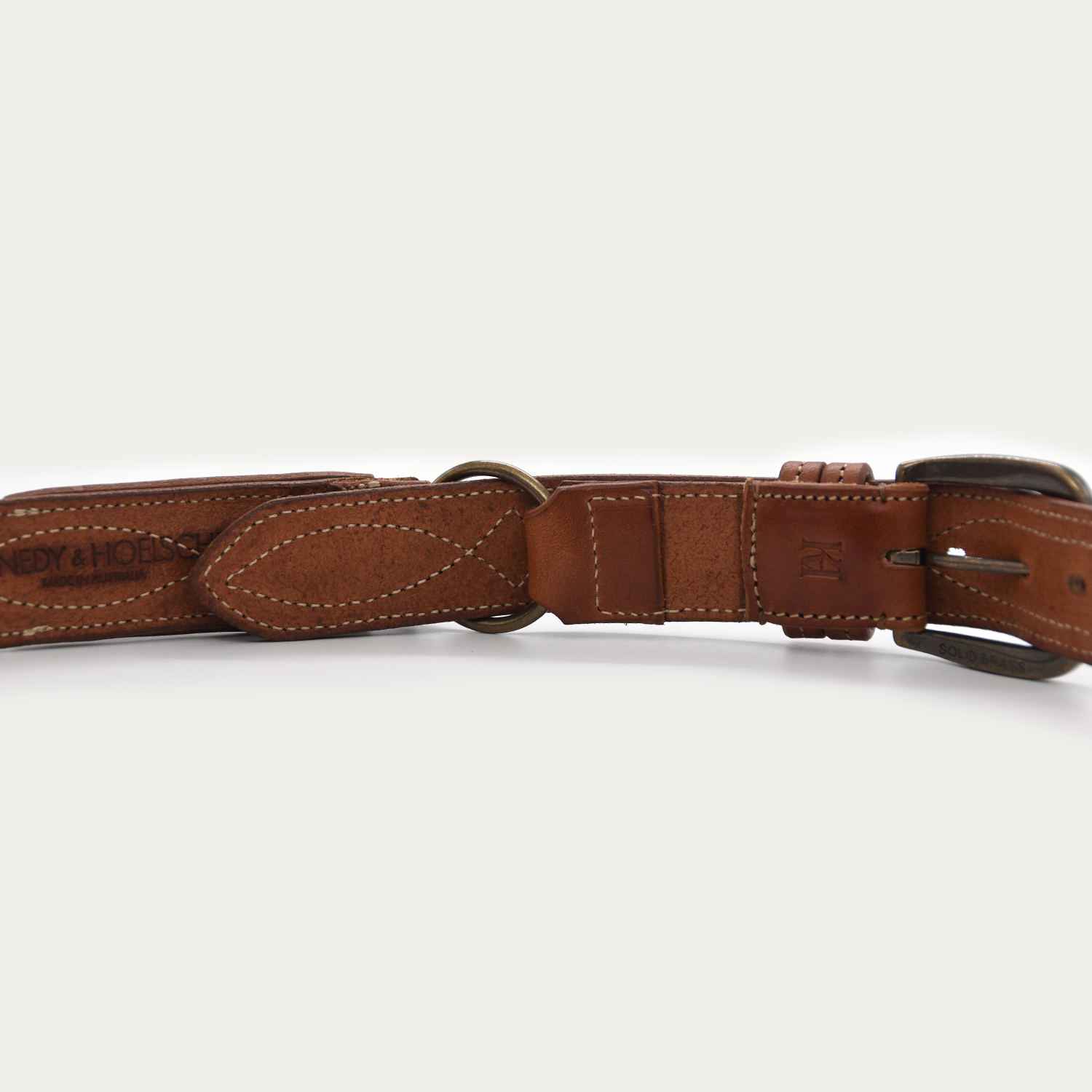 Cowboy Stitch Ringers Knife Belt - Single Ring