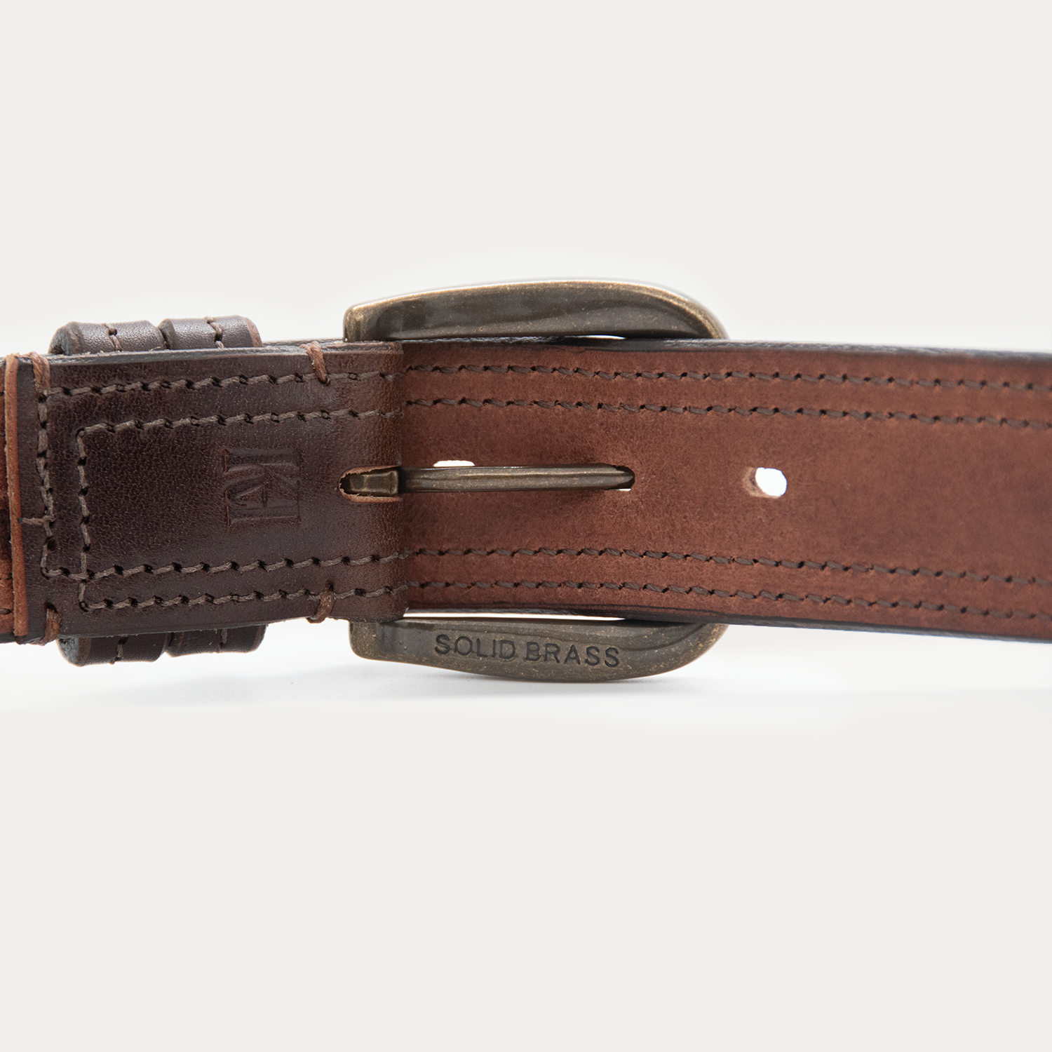Double Stitched Rugged Belt