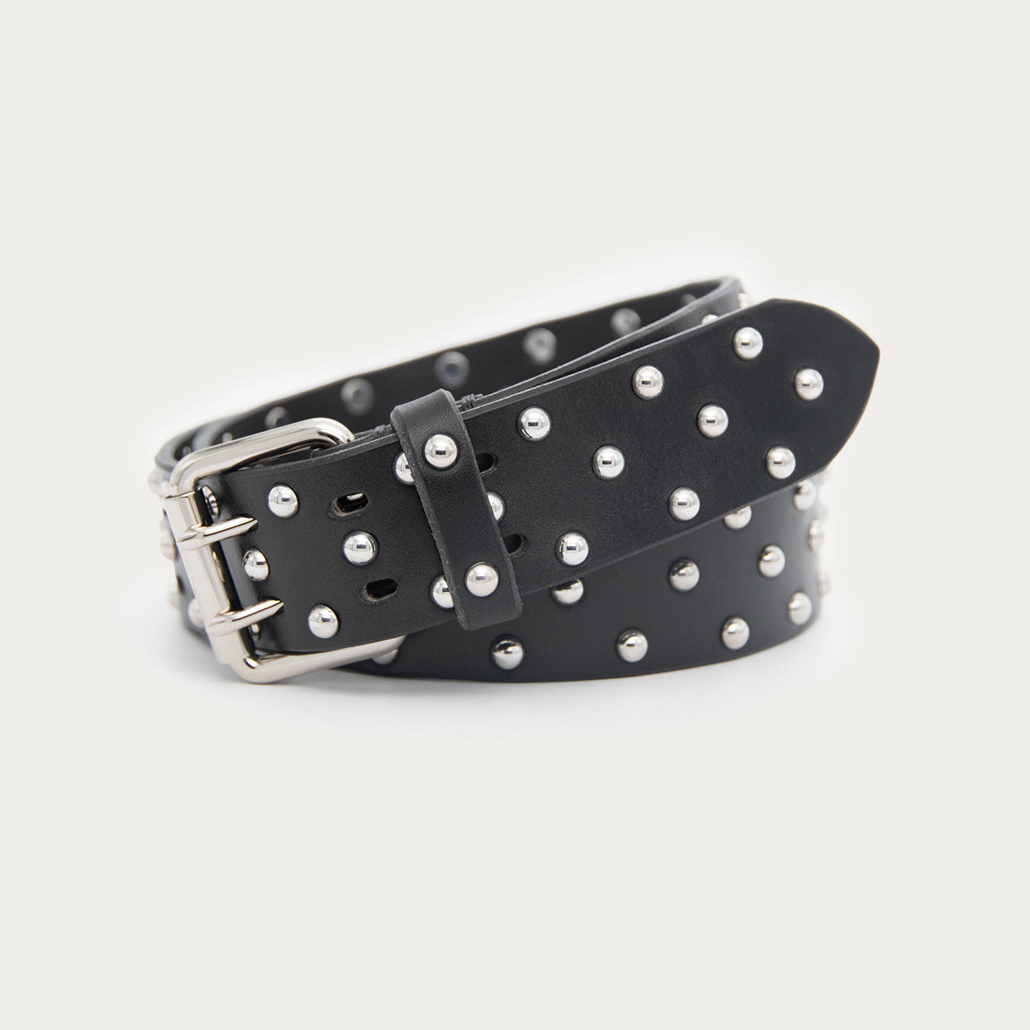 Silver Studded Belt