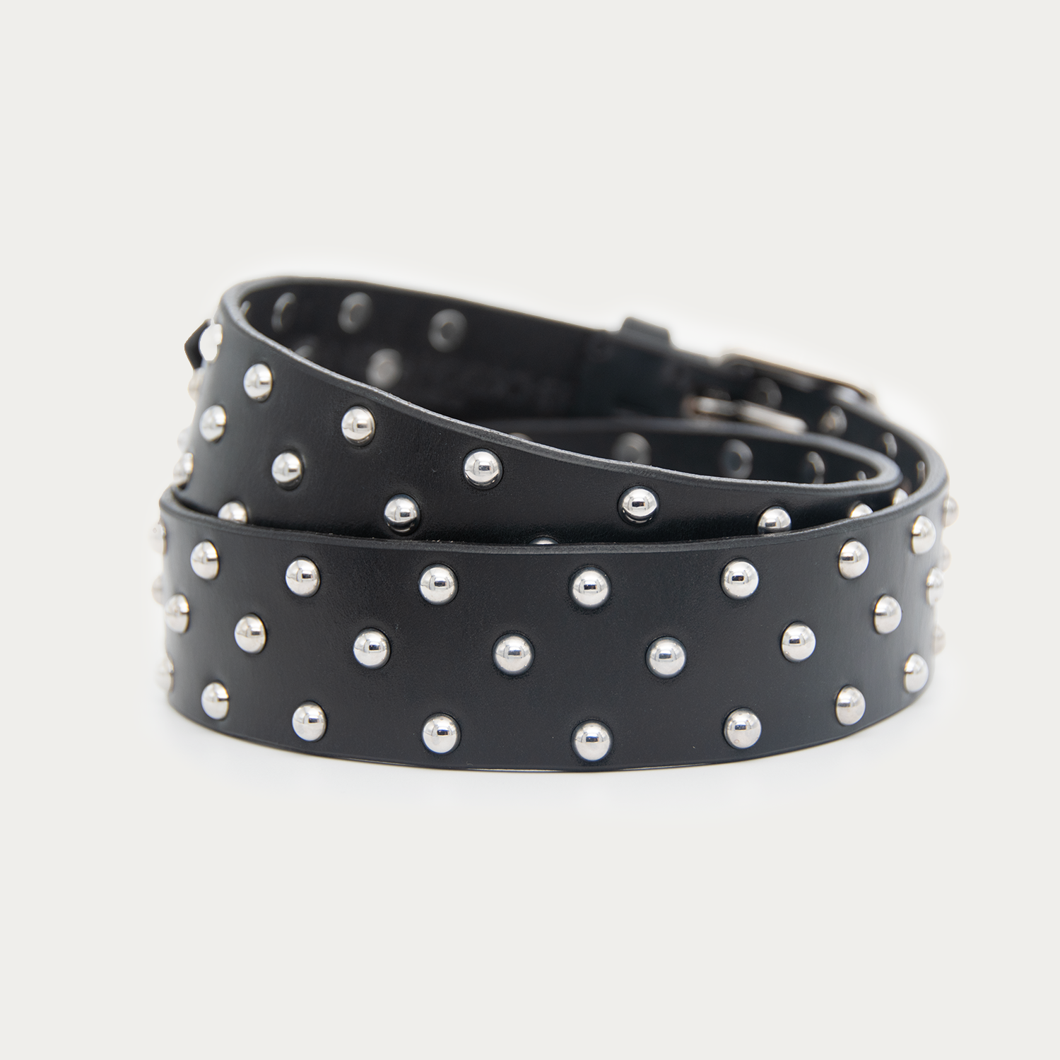 Silver Studded Belt
