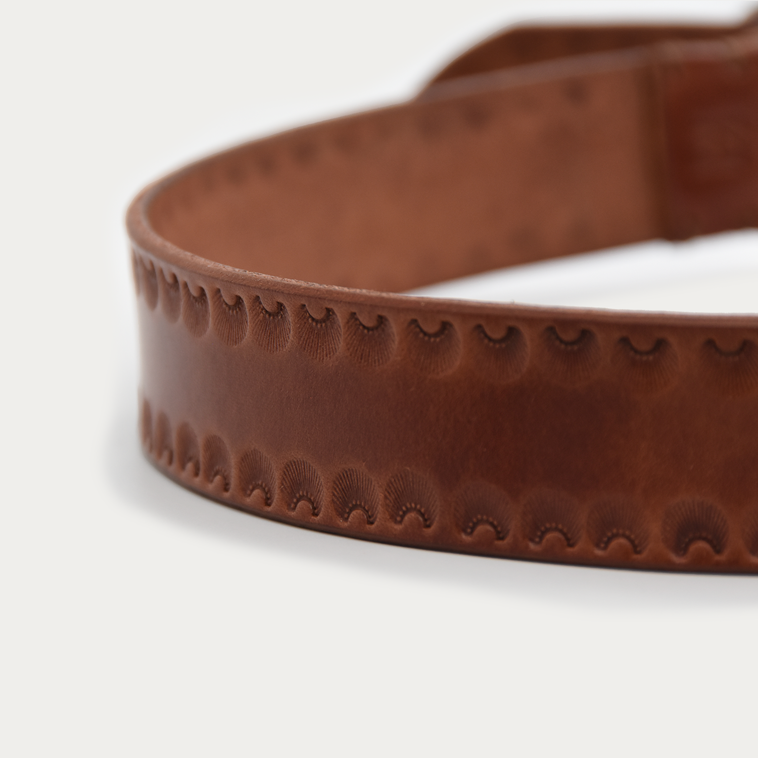 Stamped Silver Trophy Belt