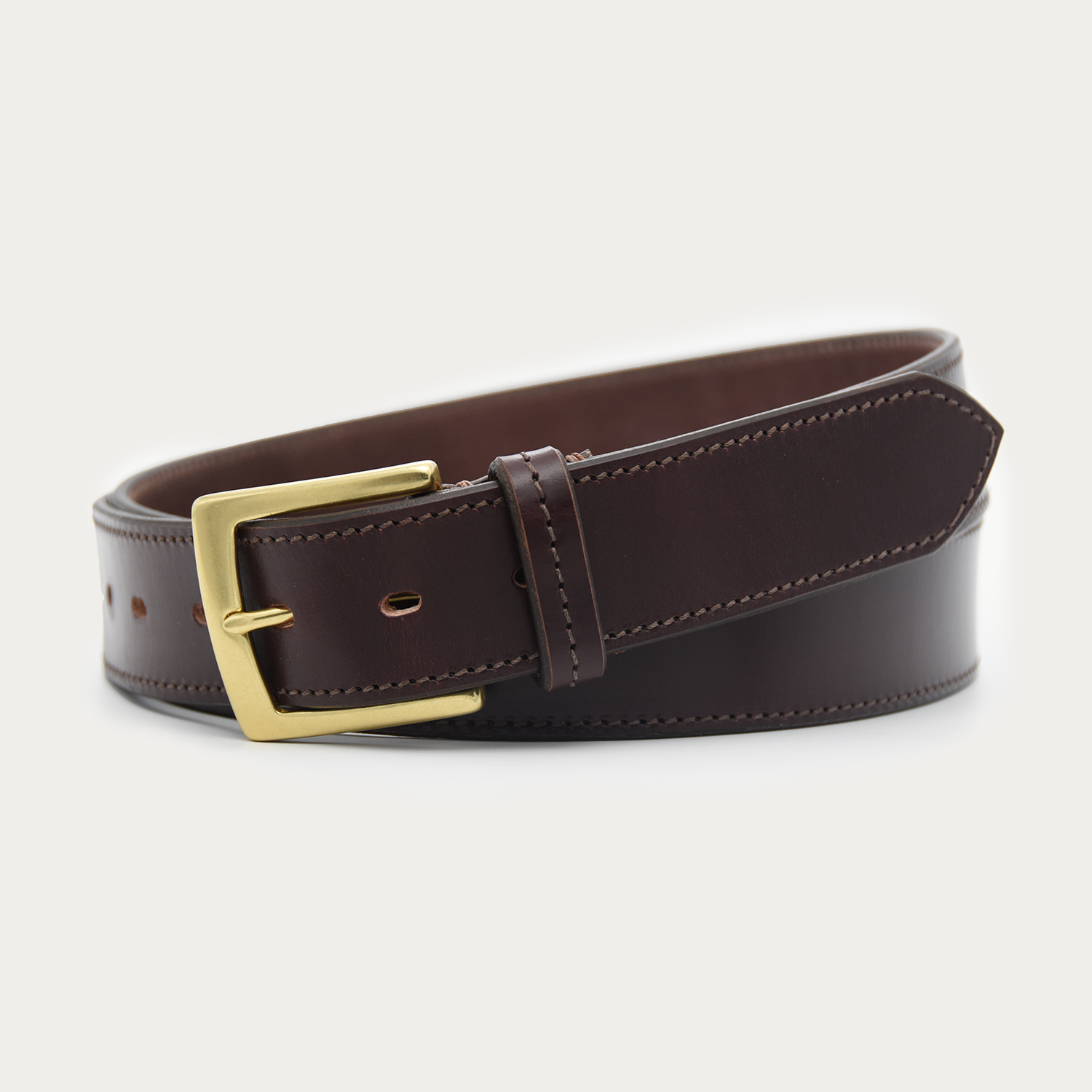Stitched Flat Square Belt - 1.5"