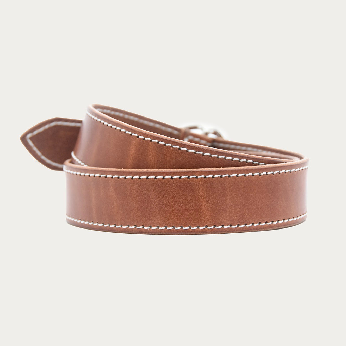 Bold Stitched O Belt