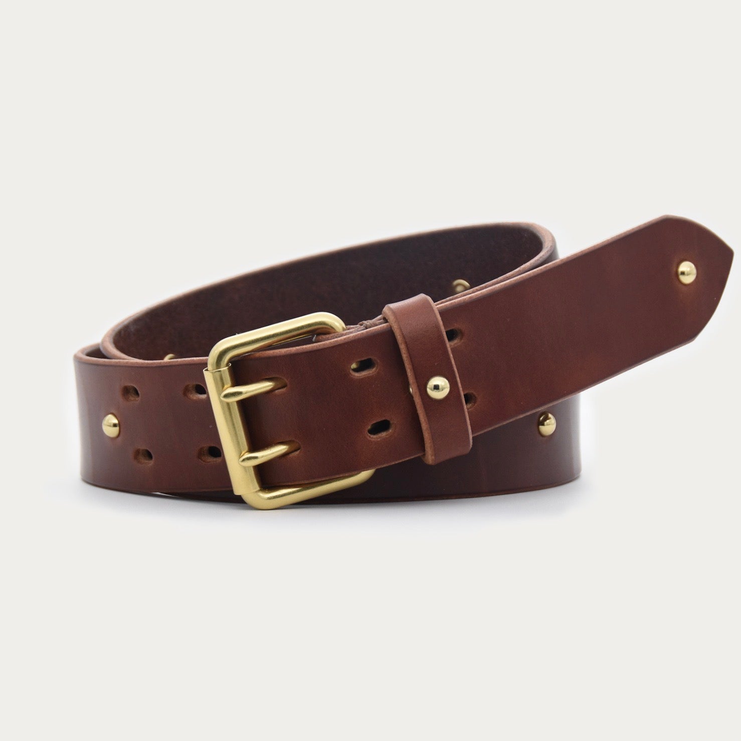 Studded Double Belt