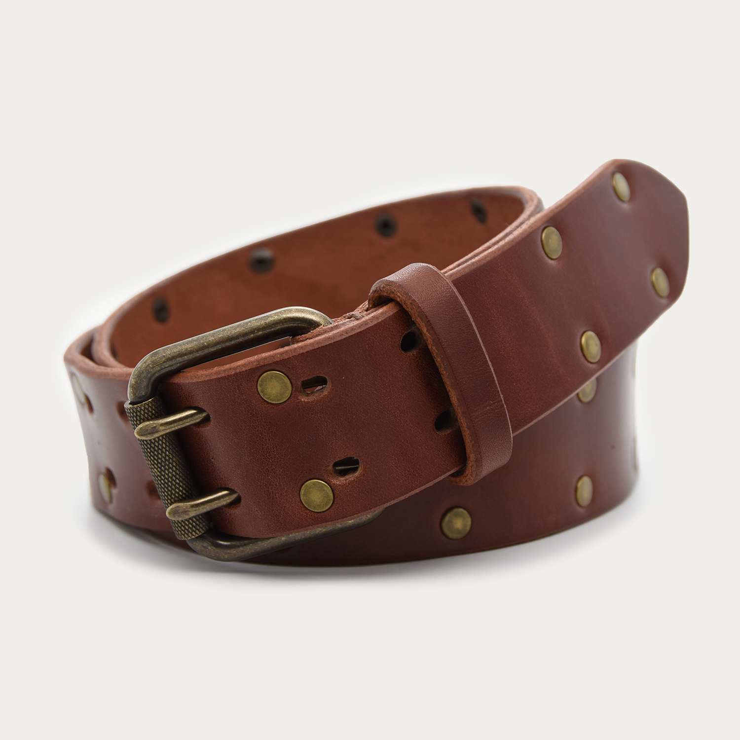 Studded Pair Square Roller Belt