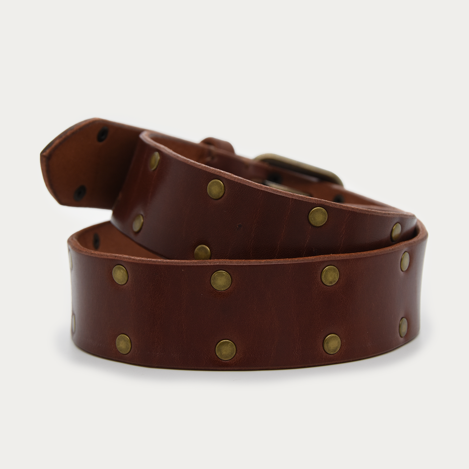 Studded Pair Square Roller Belt