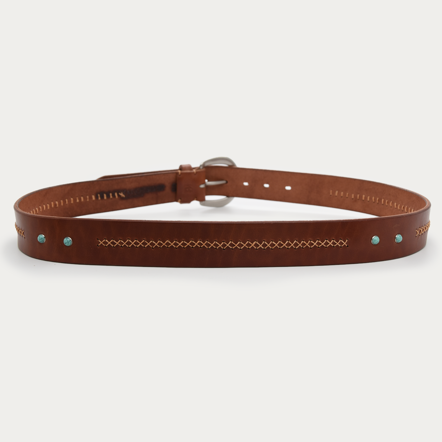 Turquoise Hatch Belt - 1.5"