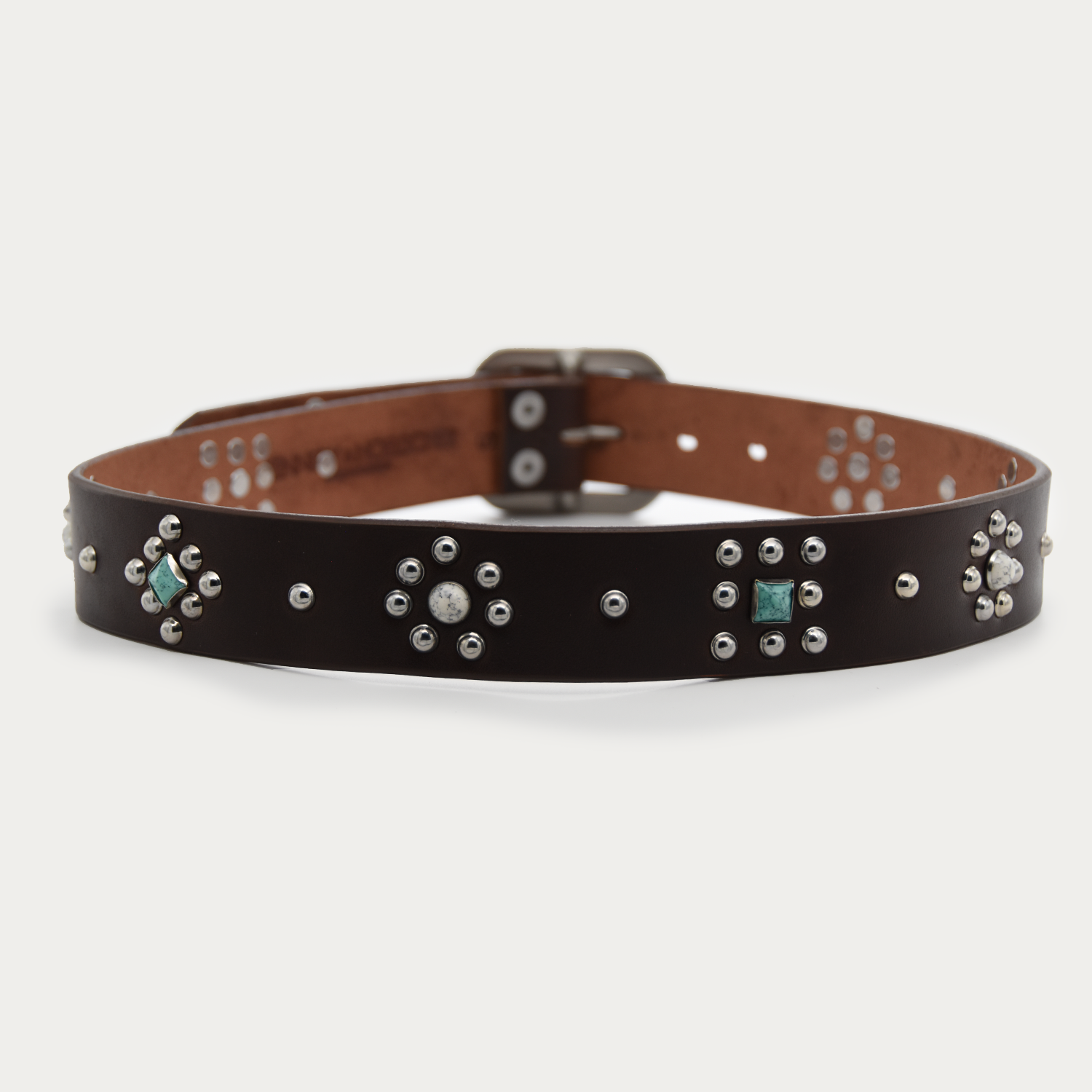 Turquoise Diamond & Daisy Belt