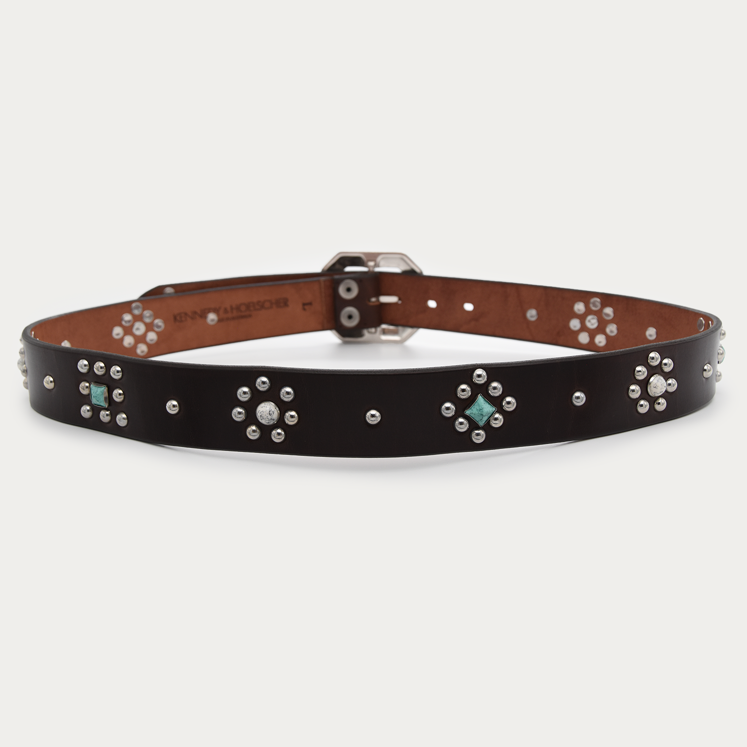 Turquoise Diamond & Daisy Belt