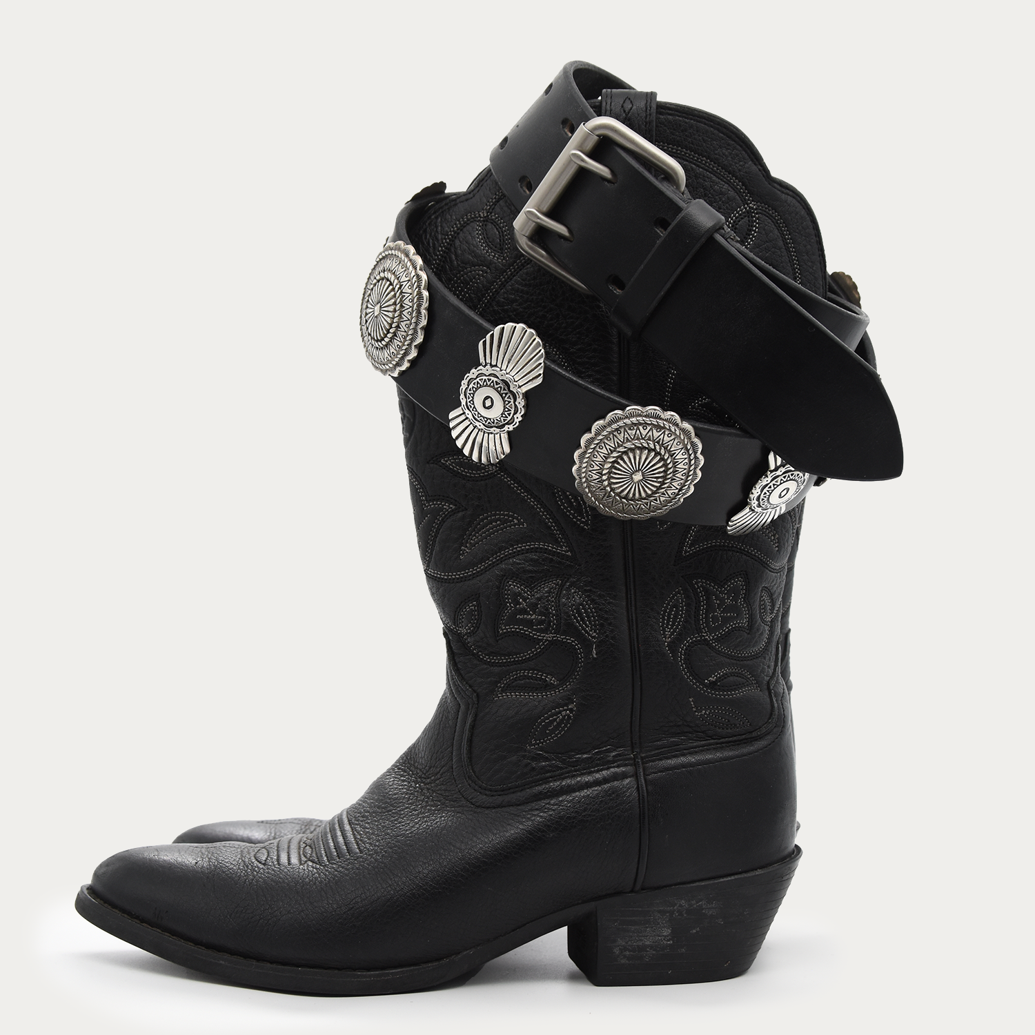 Southwest Bow Tie Belt