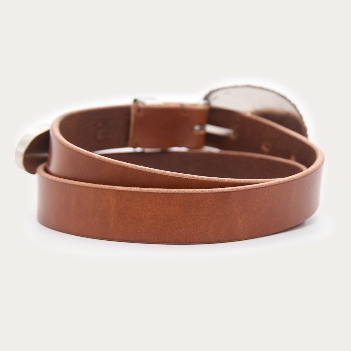 Silver Scalloped 3-piece Belt