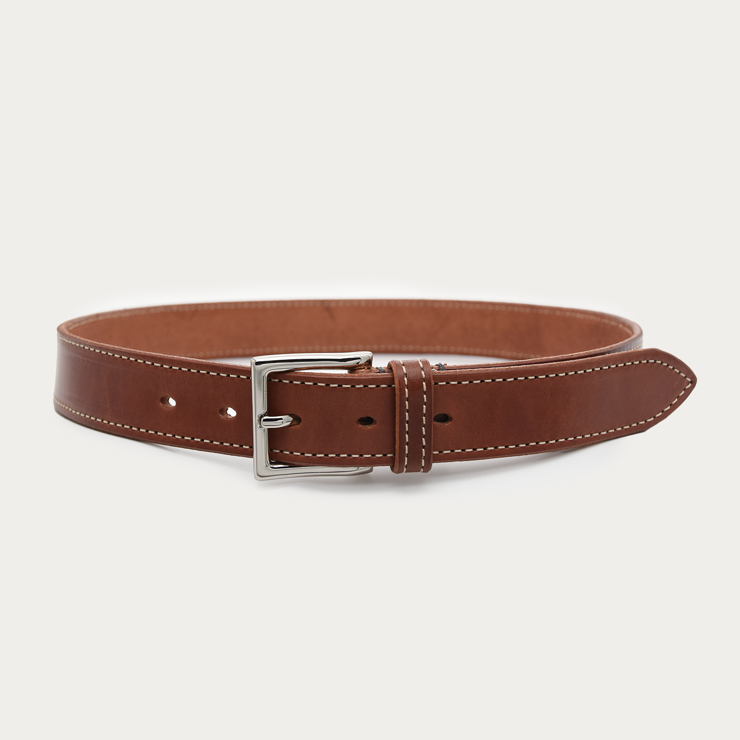 Classic Stitched Square Belt