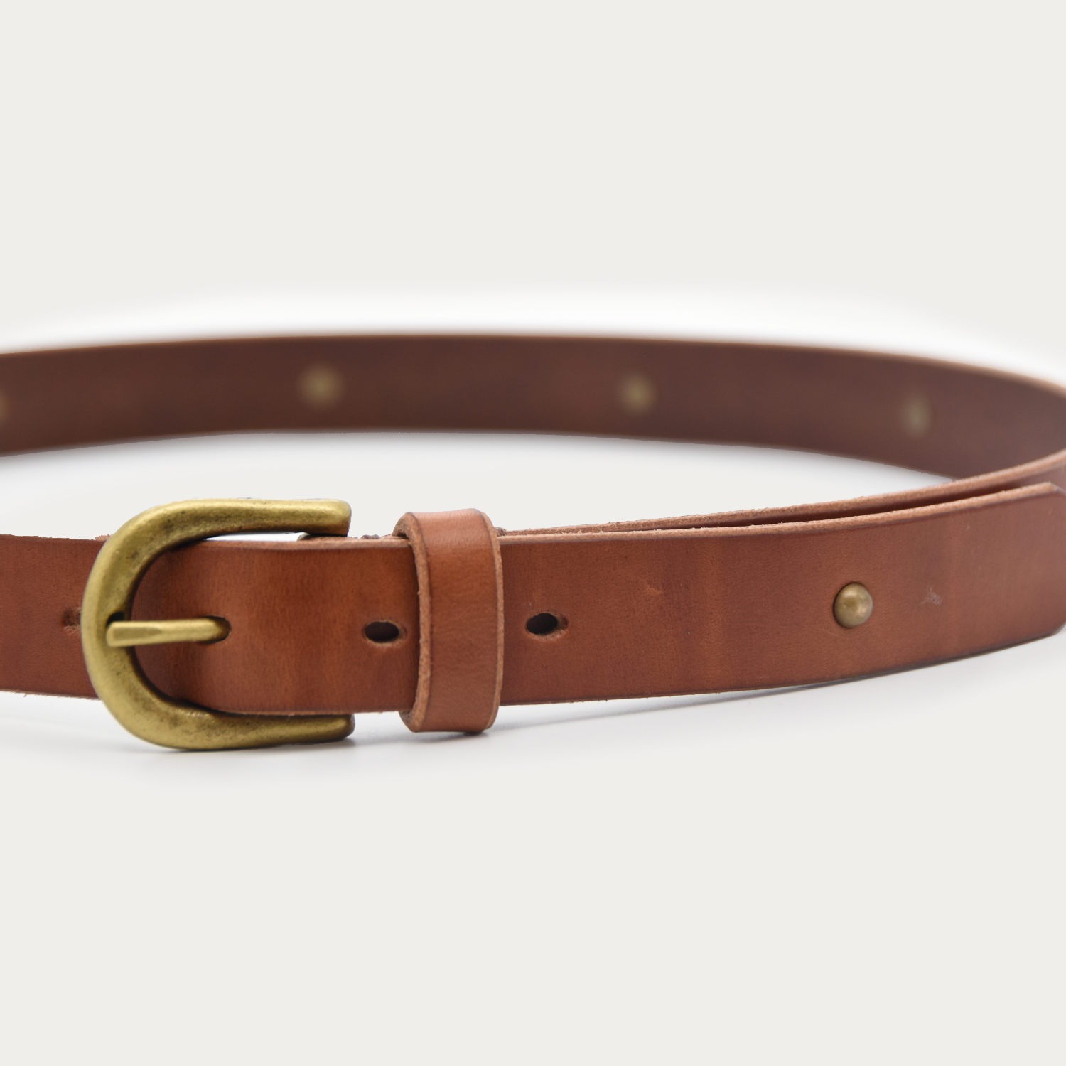 Studded Curve Belt