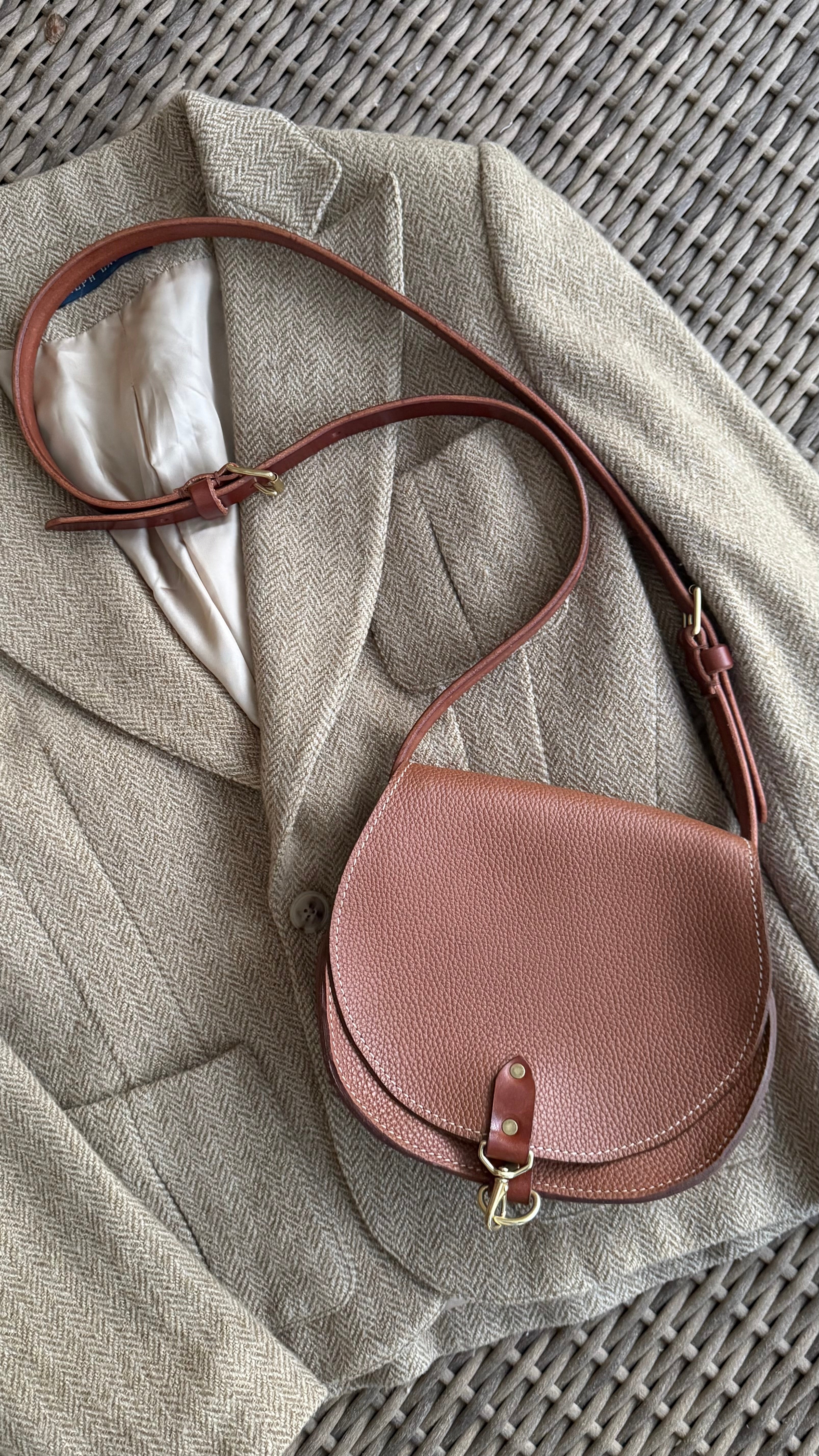 Crossbody Saddle Bag