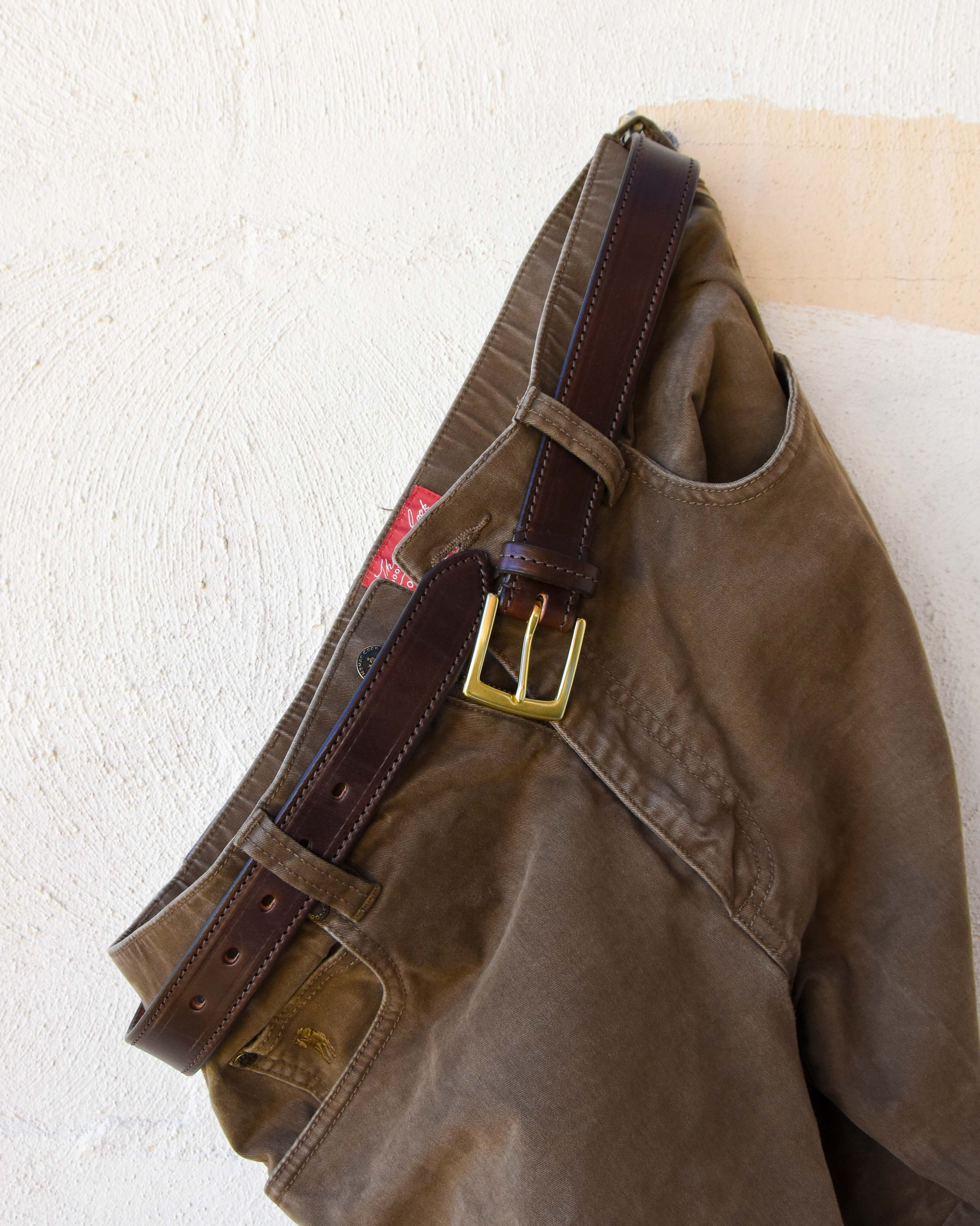 Stitched Flat Square Belt - 1.25"