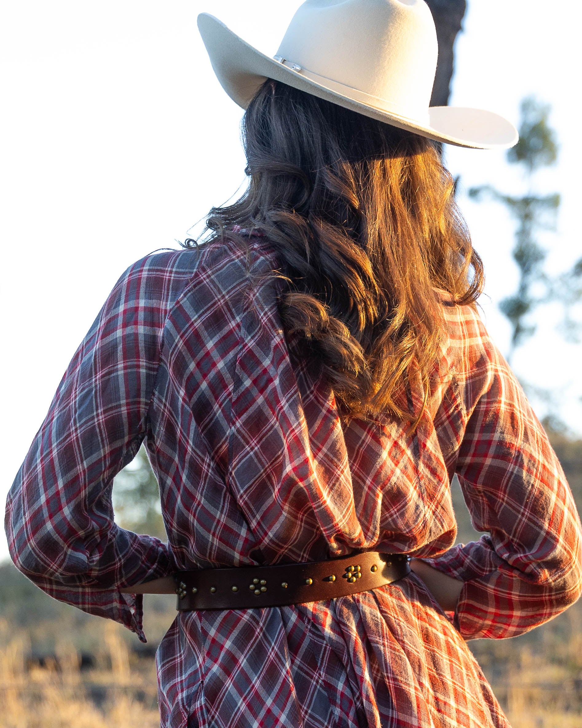 Forget-Me-Not Studded Belt