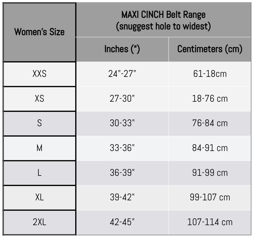 Maxi Cinch Belt