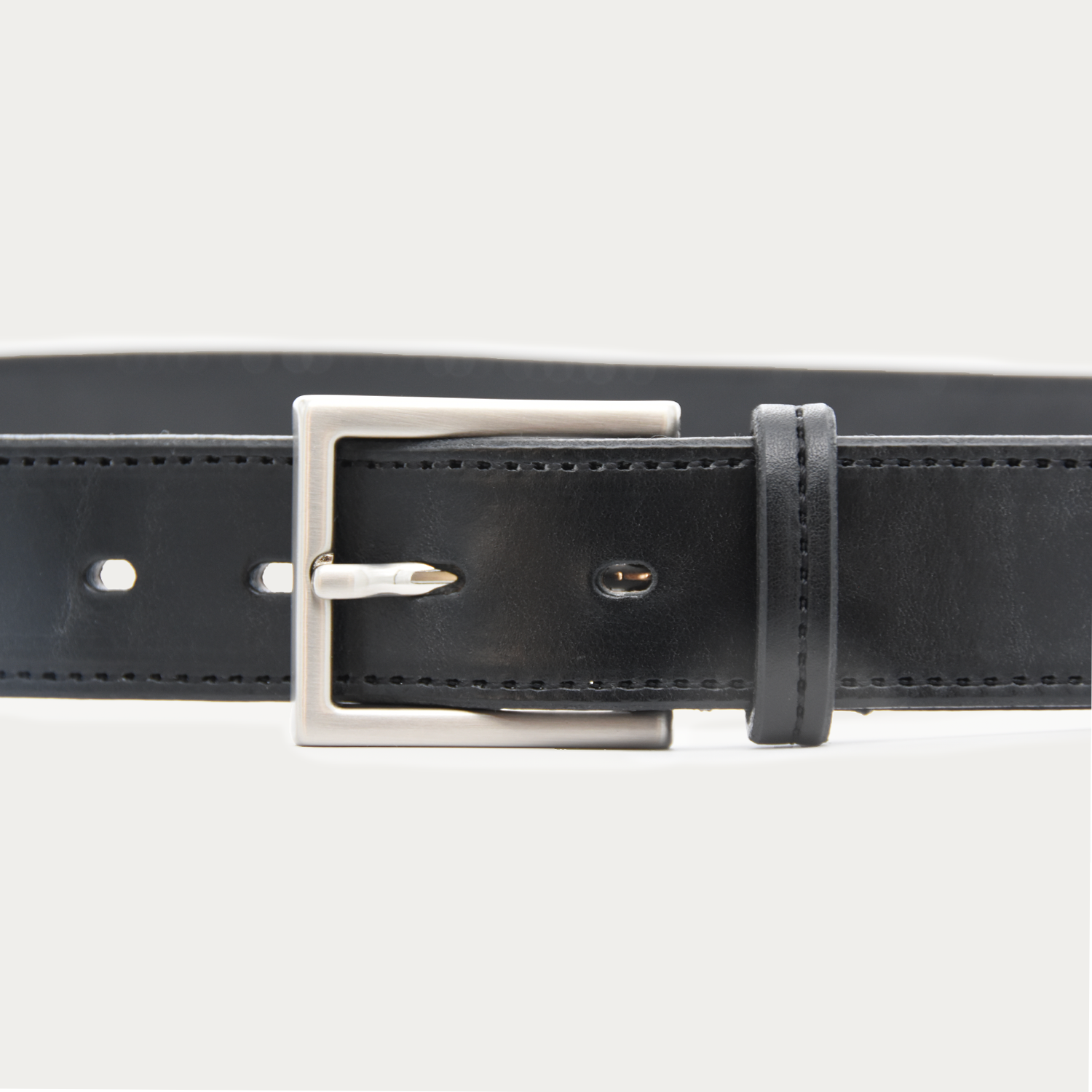 Stitched Square Dress Belt - 1.5"