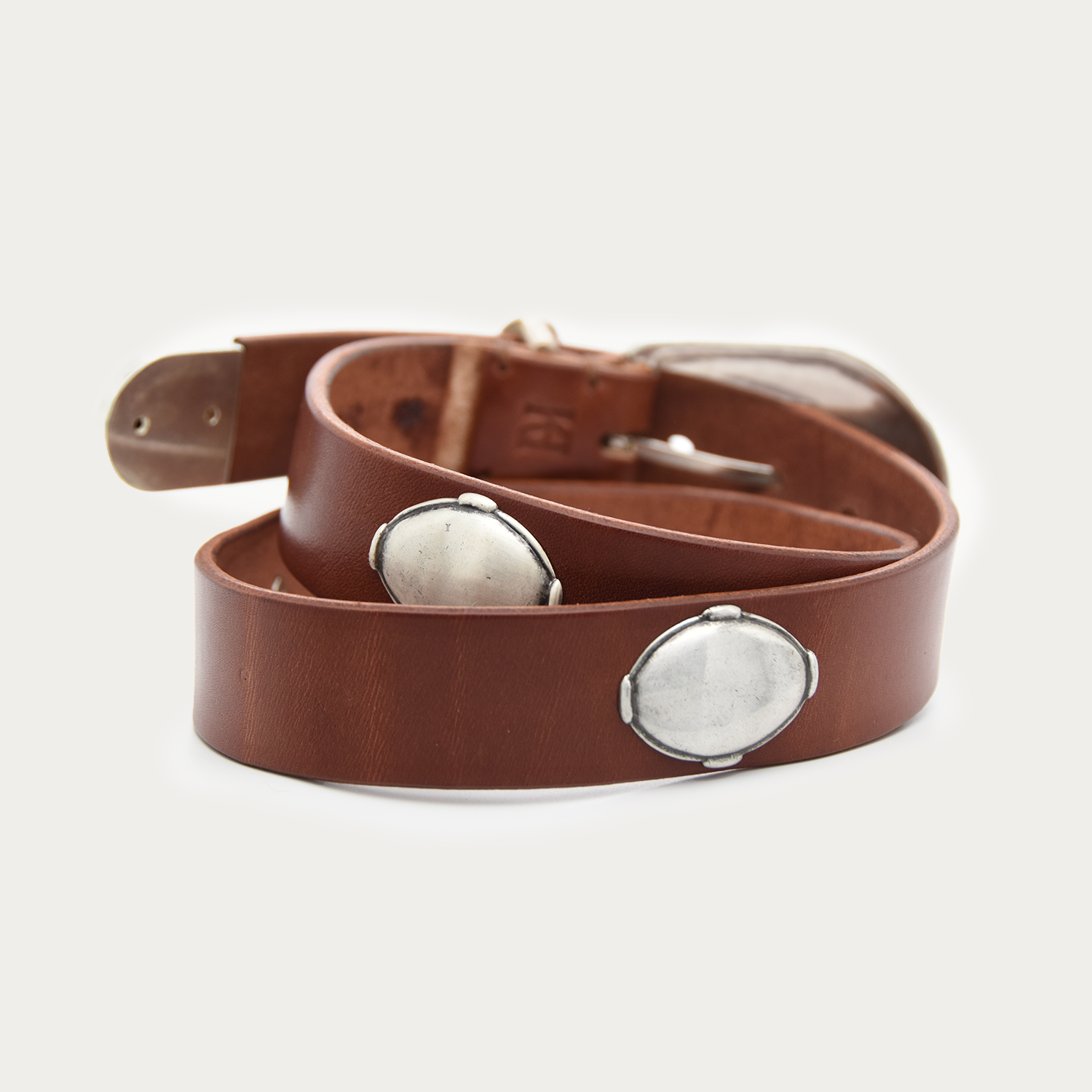 Silver Palmetto 3-piece Belt