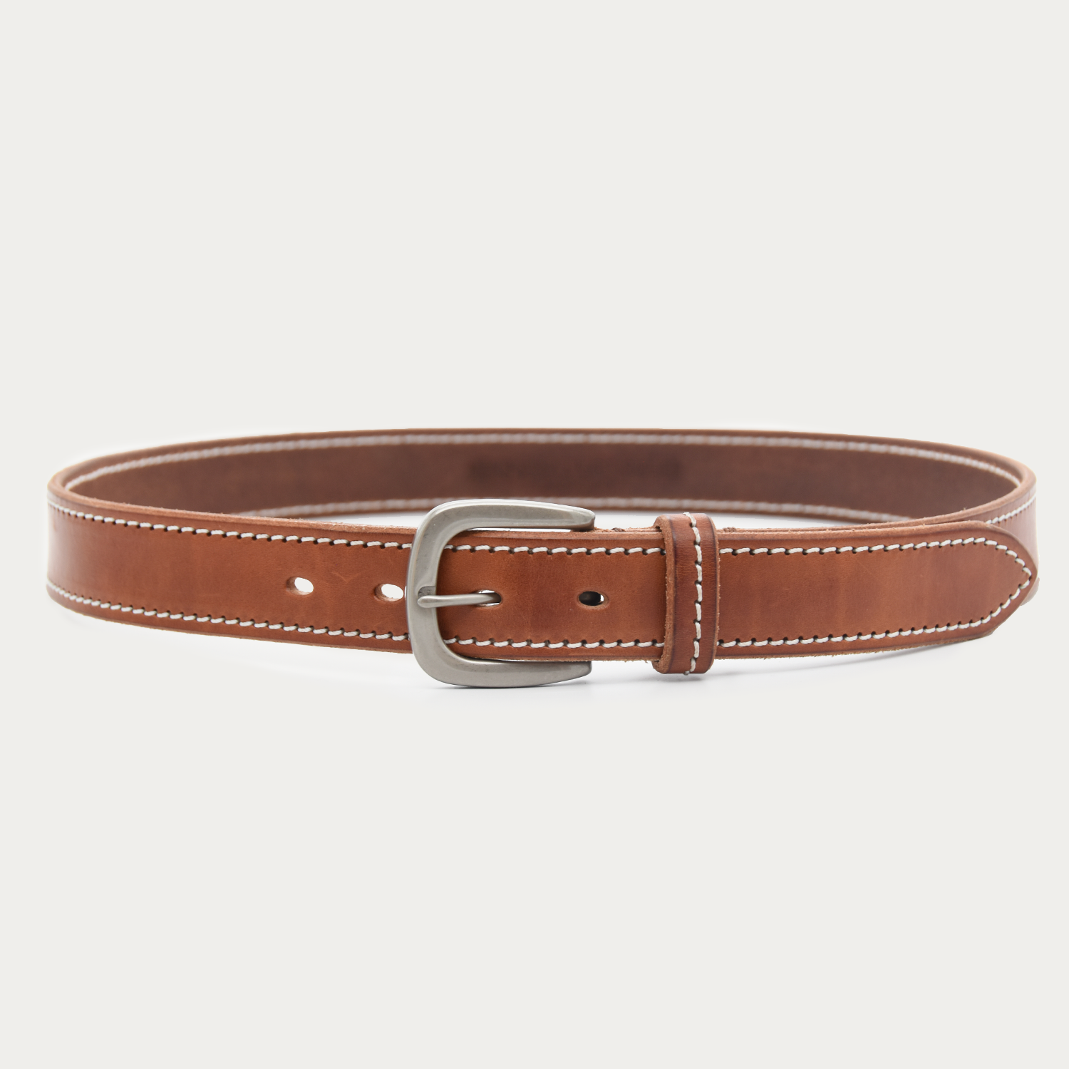 Bold Stitched Rugged Belt - 1.25"