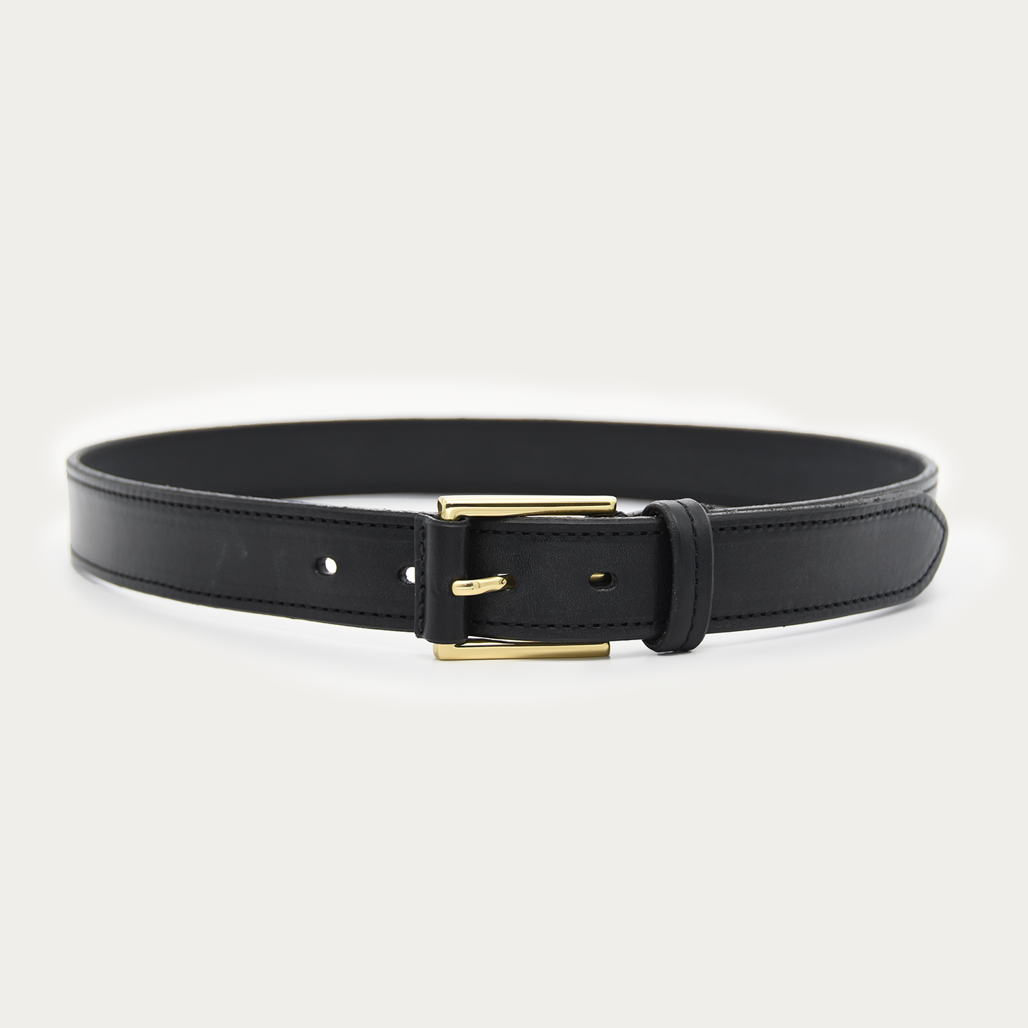 Stitched Square Dress Belt - 1.25"