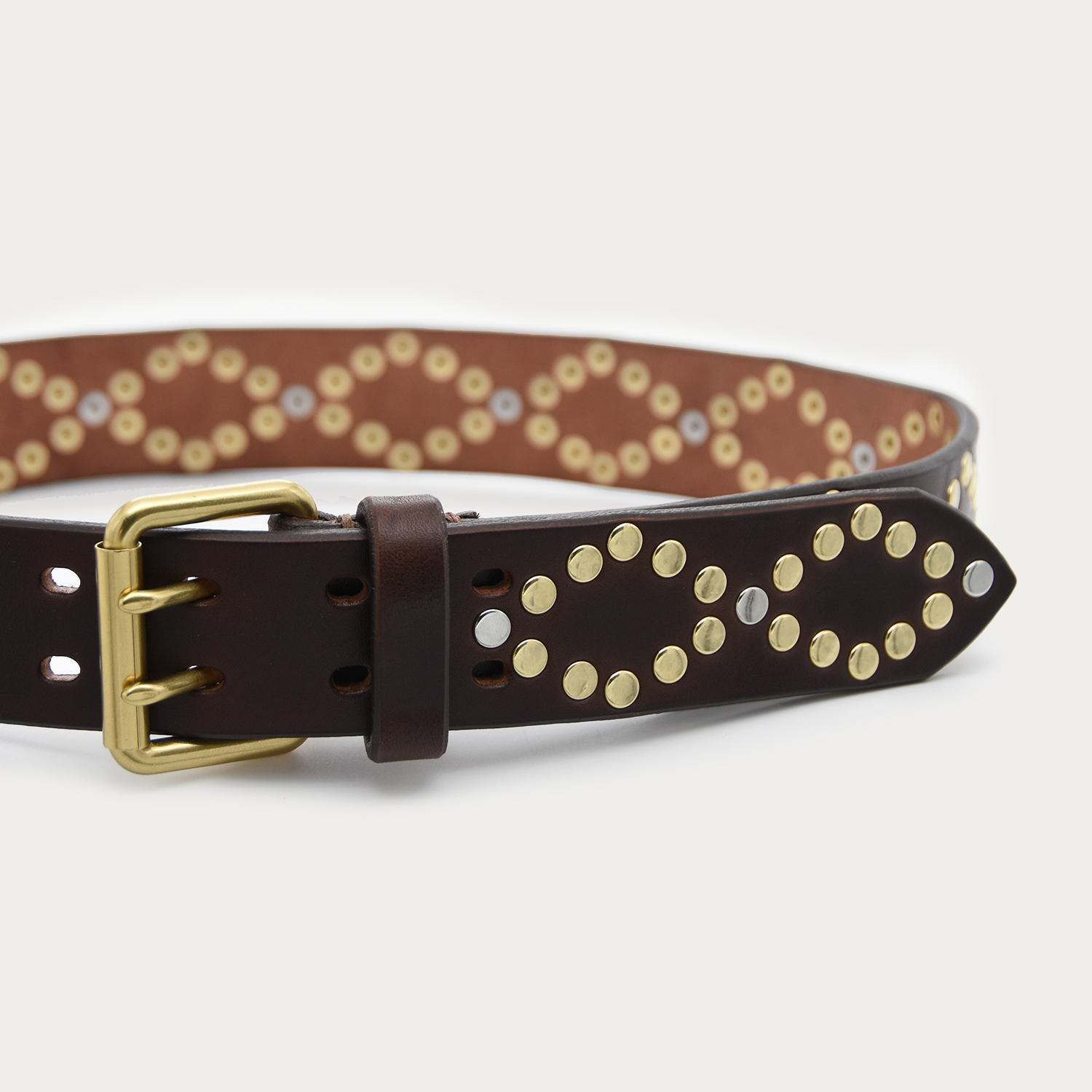 Diamond Studded Roller Belt
