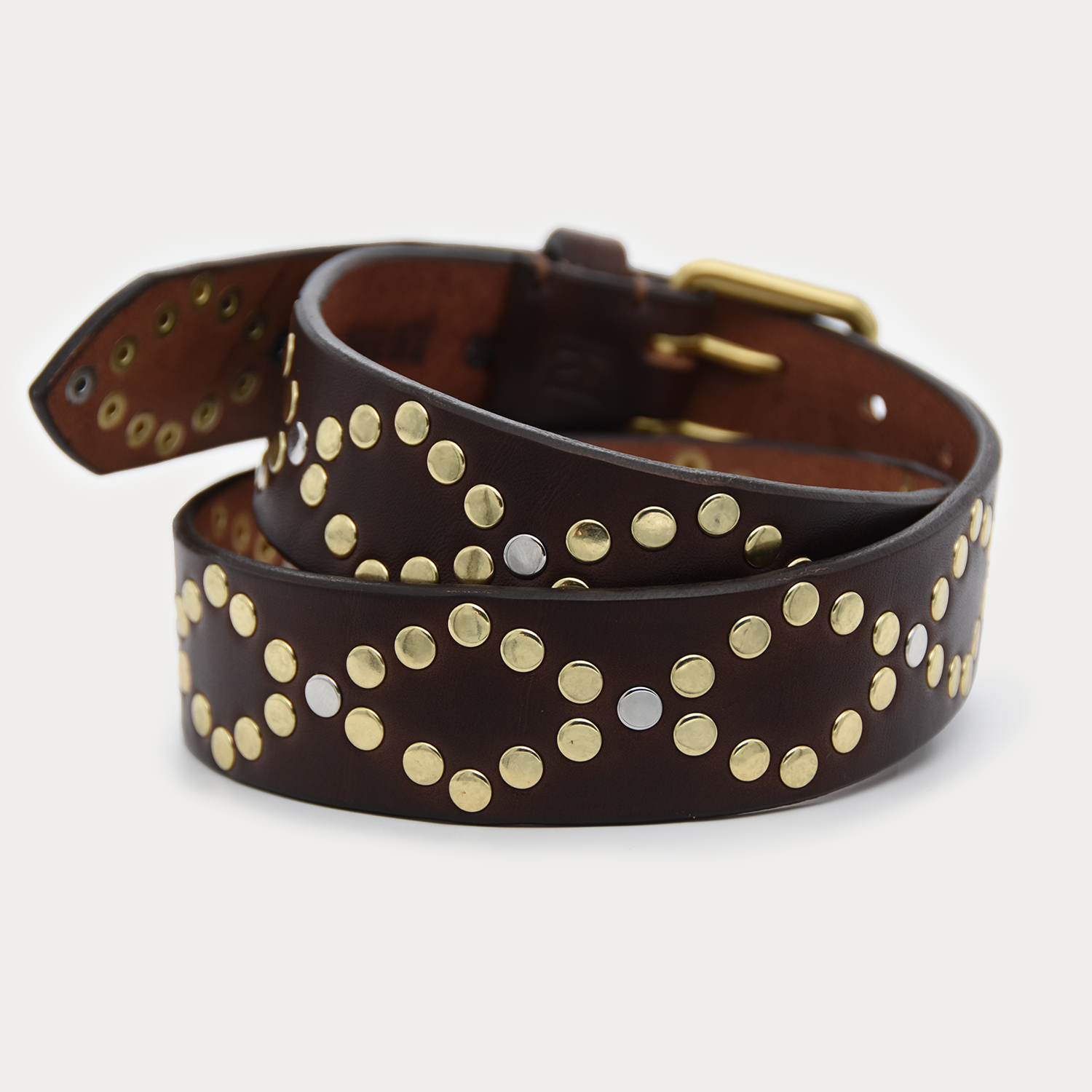 Diamond Studded Roller Belt