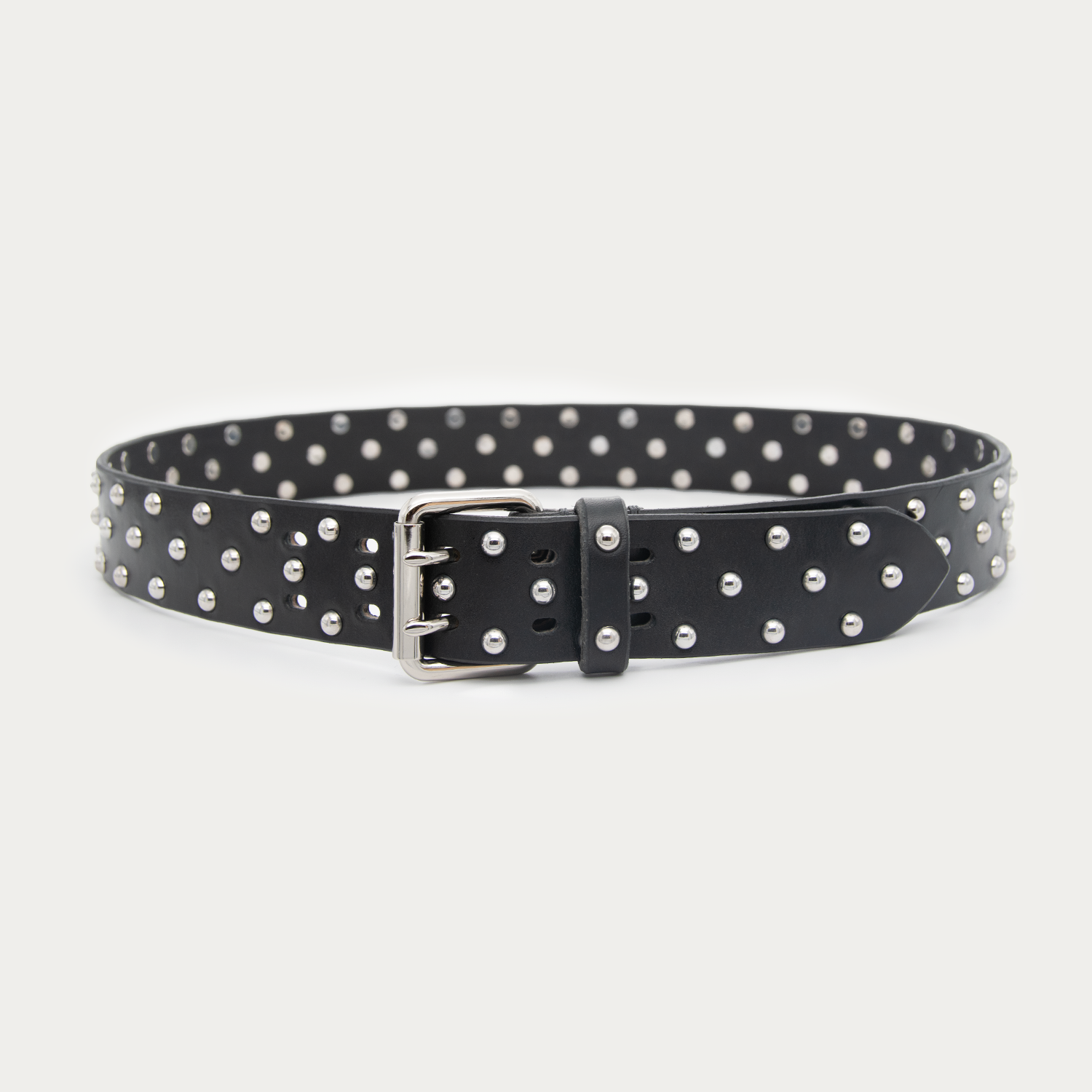 Silver Studded Belt