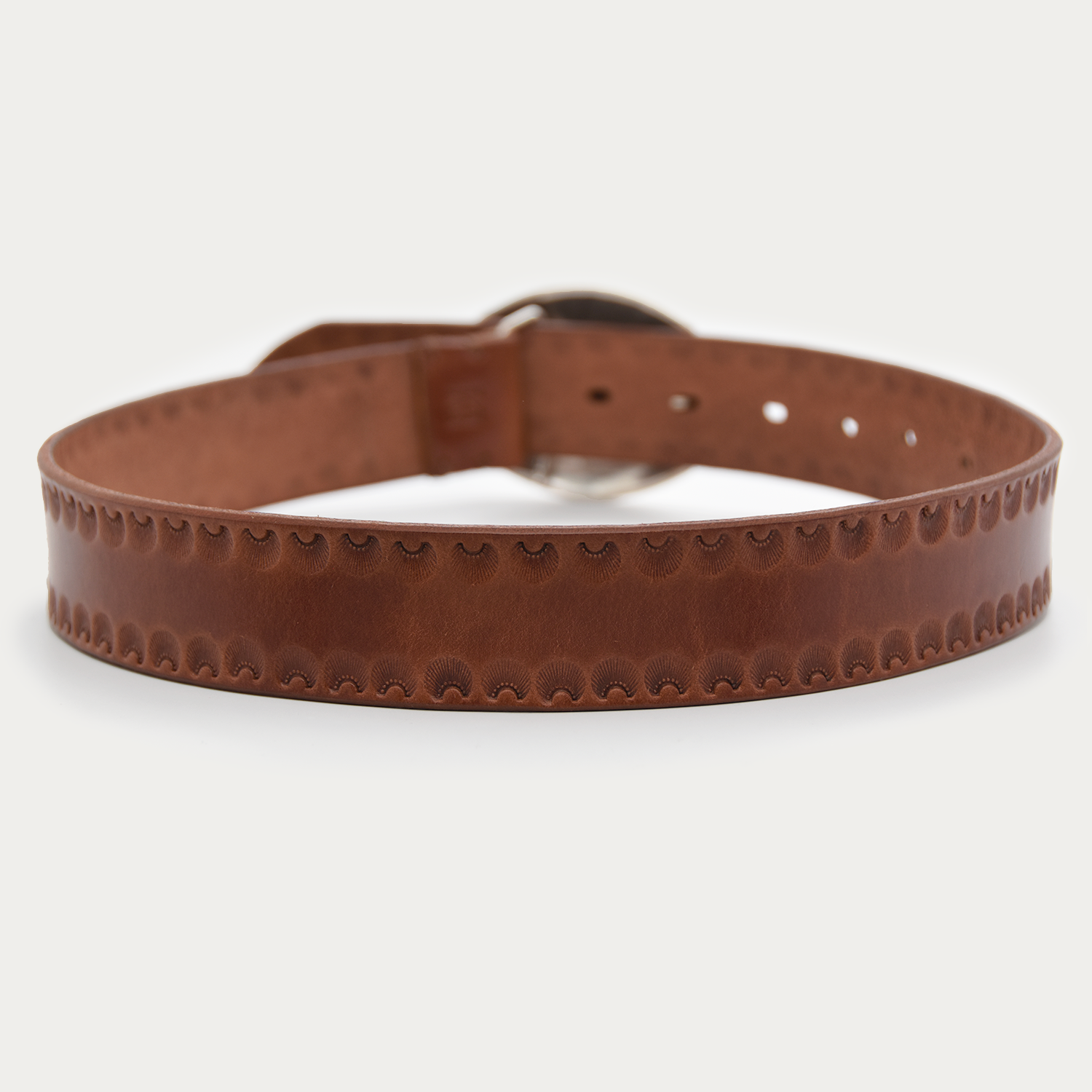 Stamped Silver Trophy Belt