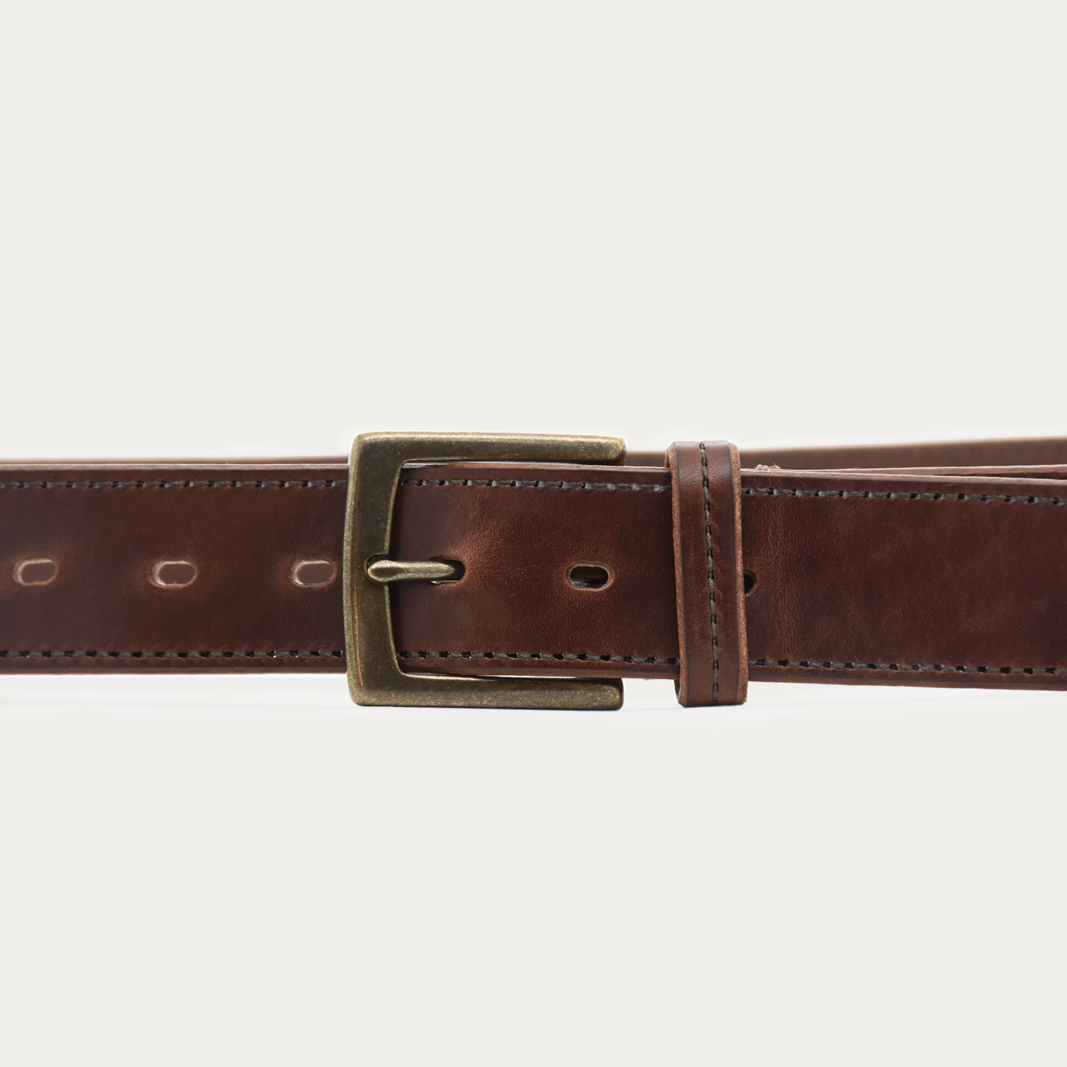 Stitched Flat Square Belt