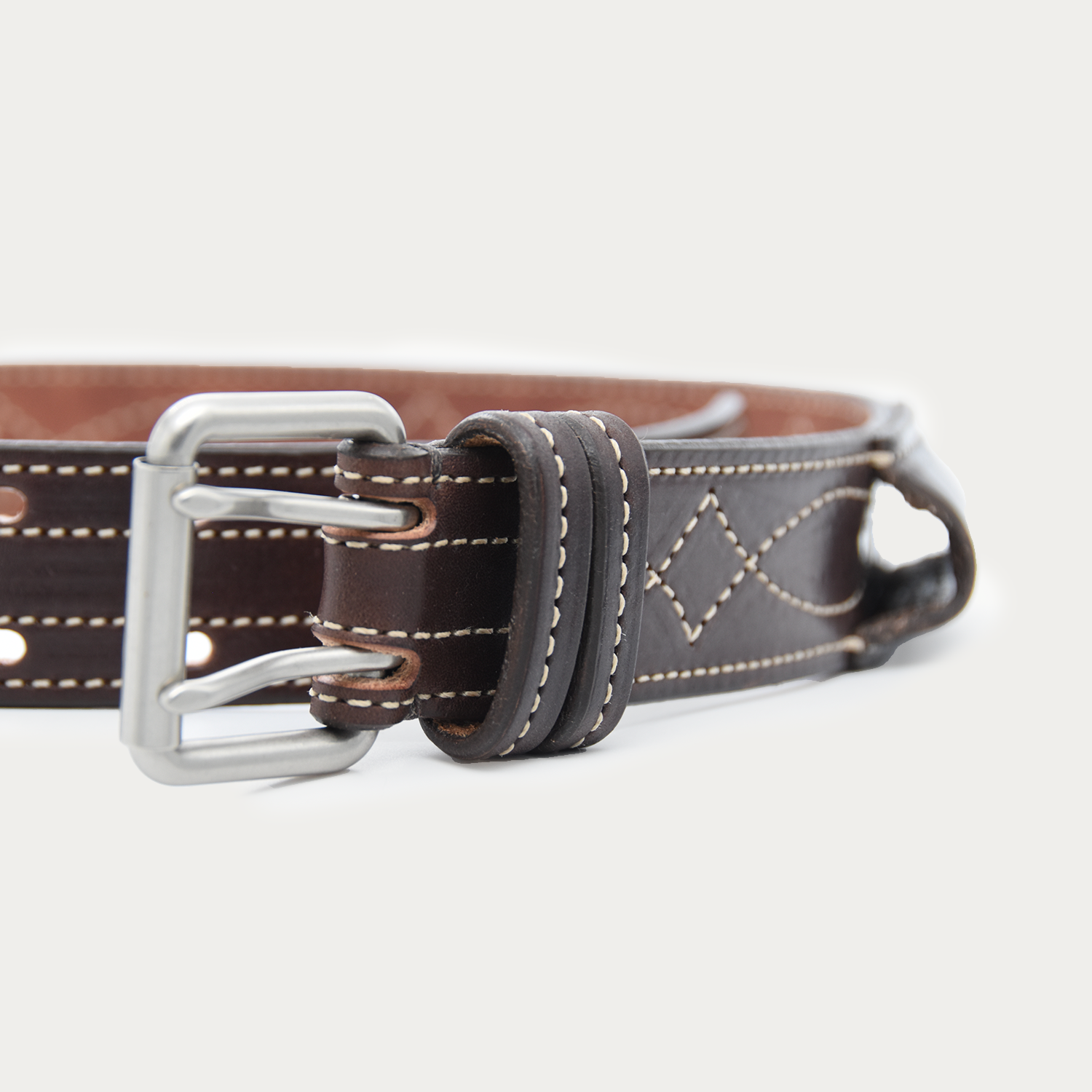 Studded Cowgirl Stitch Knife Belt