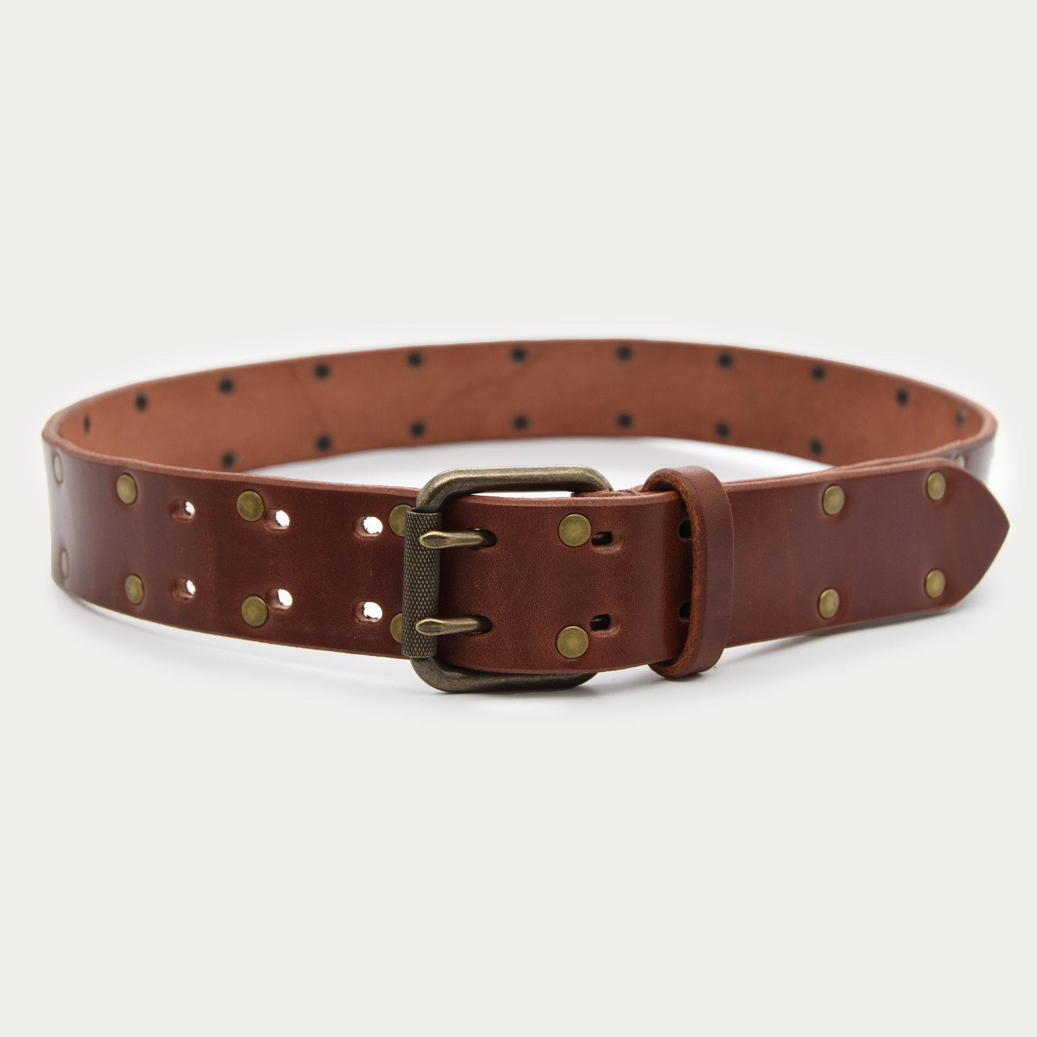 Studded Pair Square Roller Belt