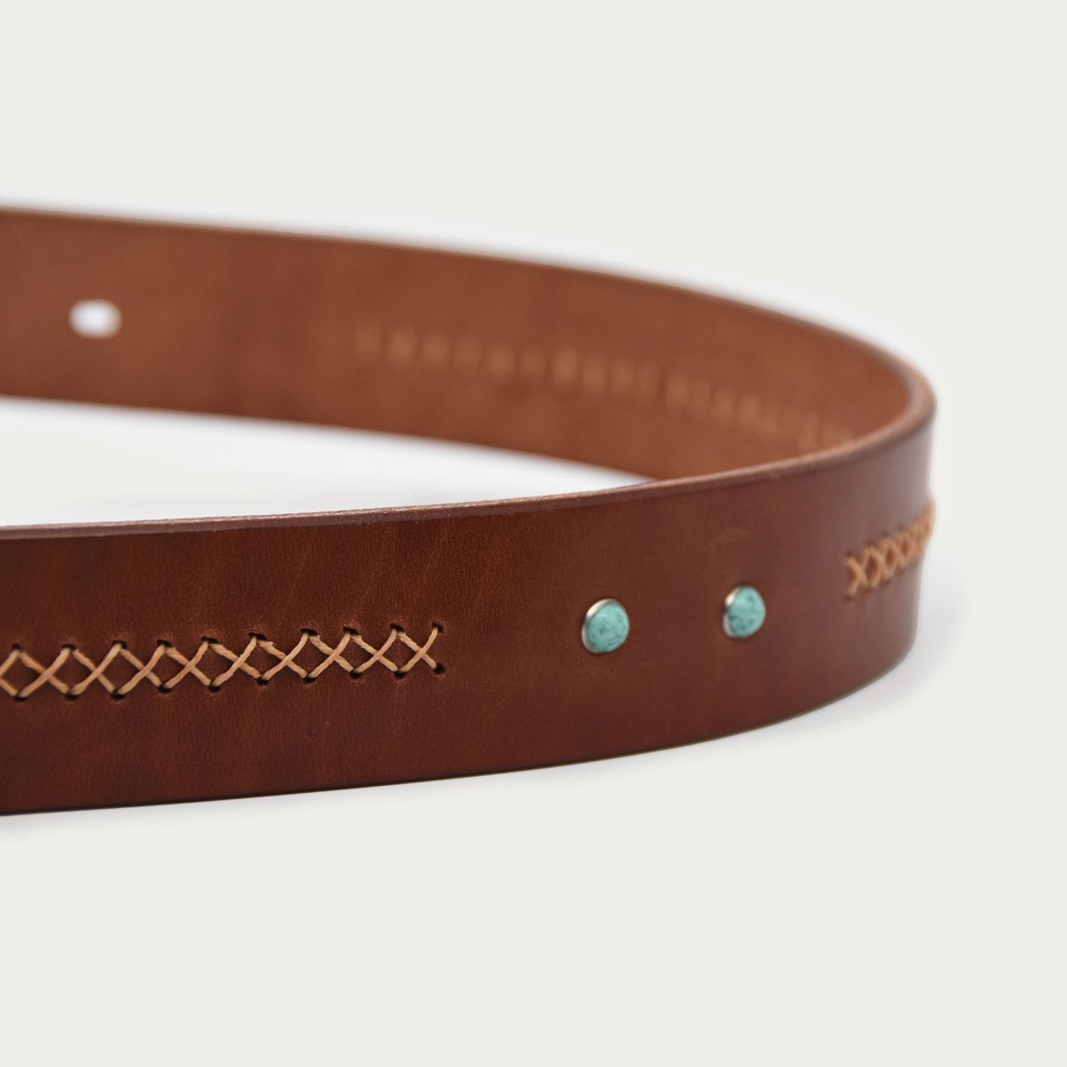 Turquoise Hatch Belt - 1.5"