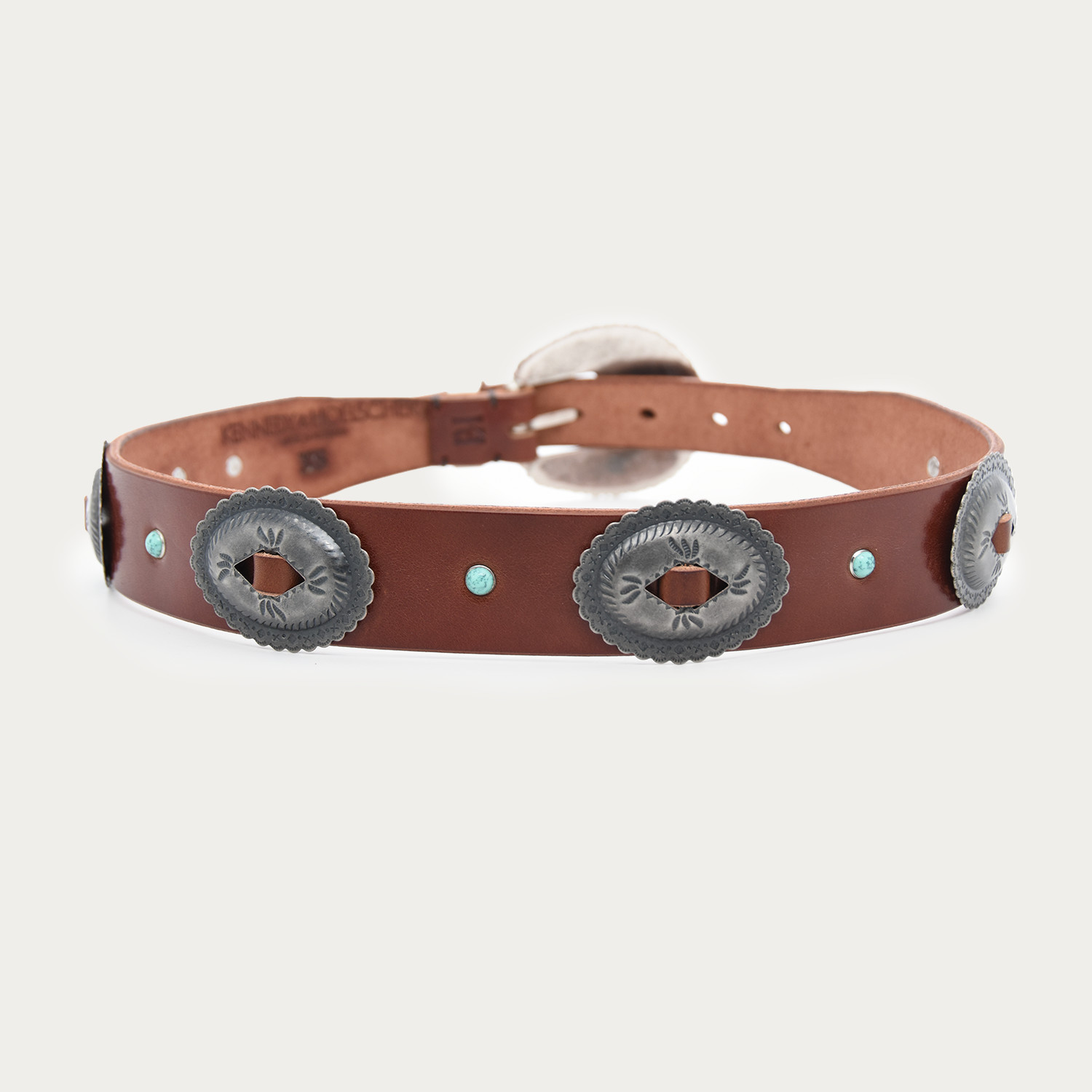 Turquoise Threaded 3-piece Belt