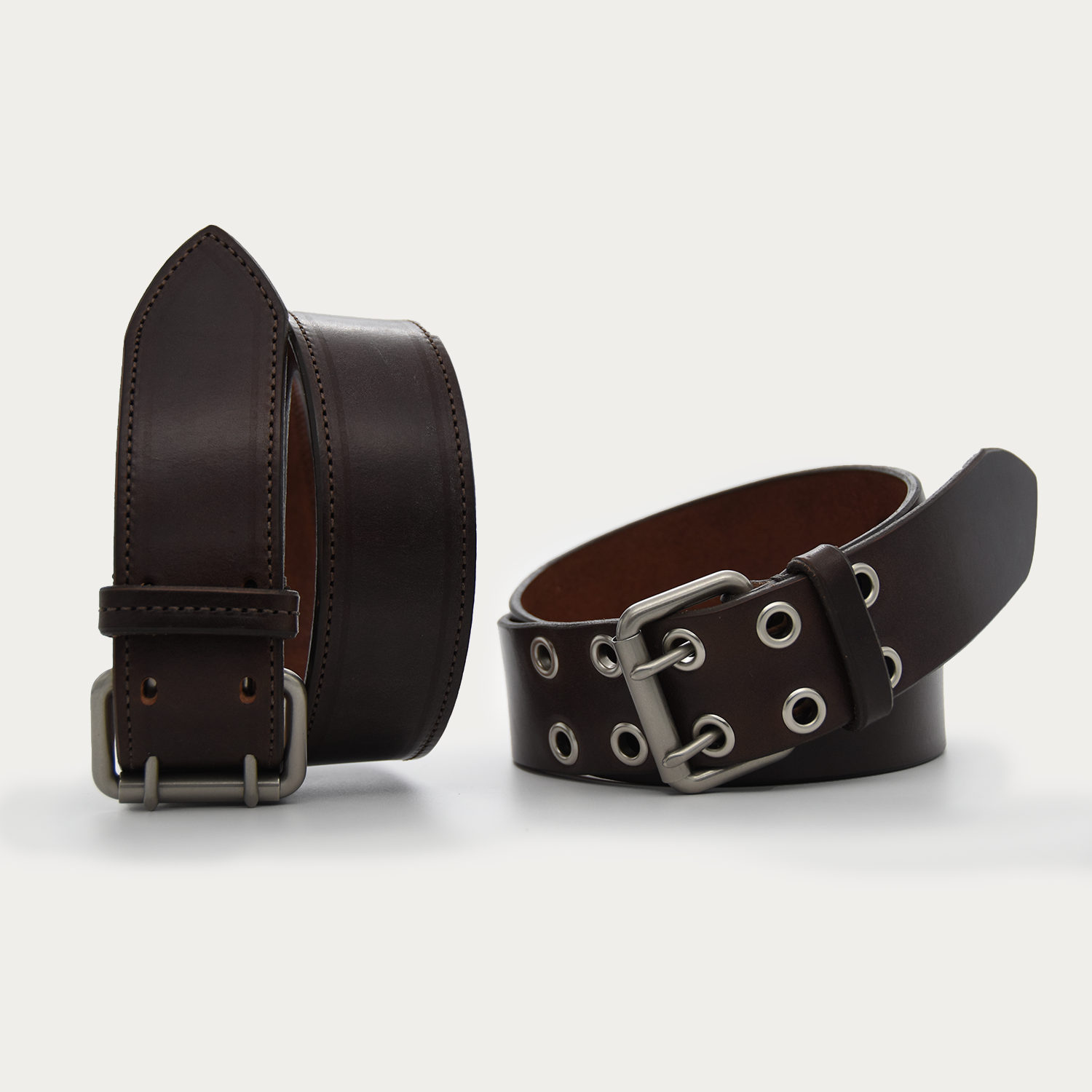 Silver Ring Double Belt