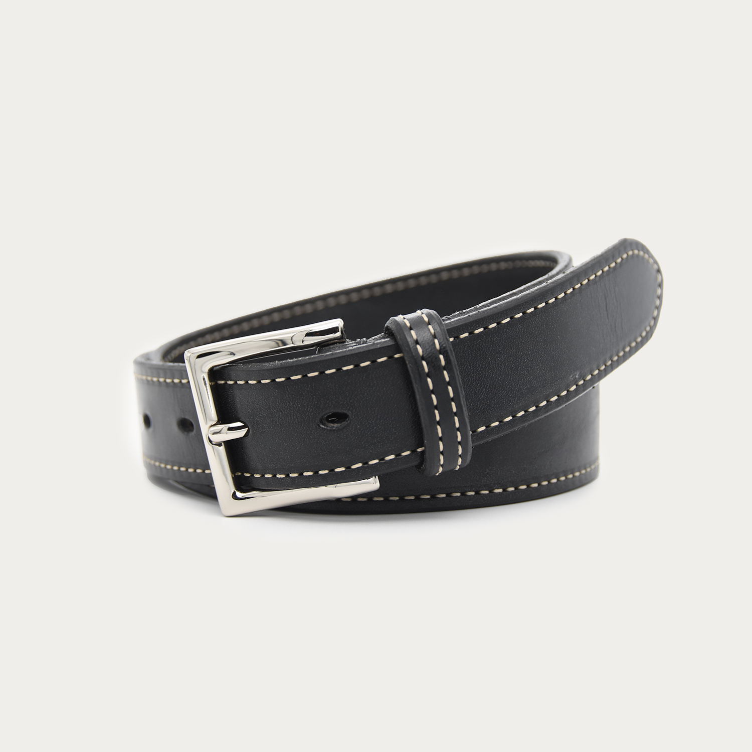 Classic Stitched Square Belt