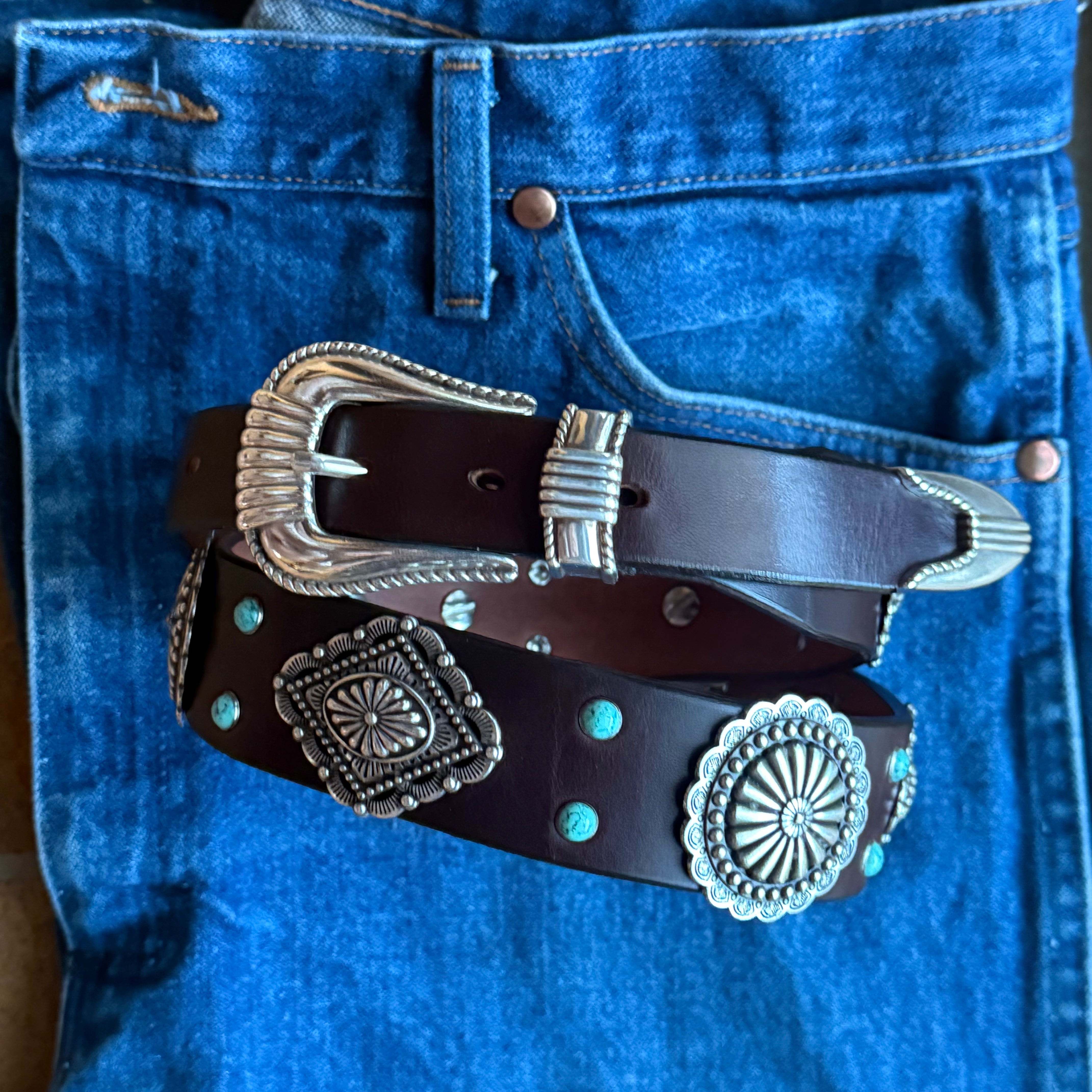 Turquoise Sunburst Belt