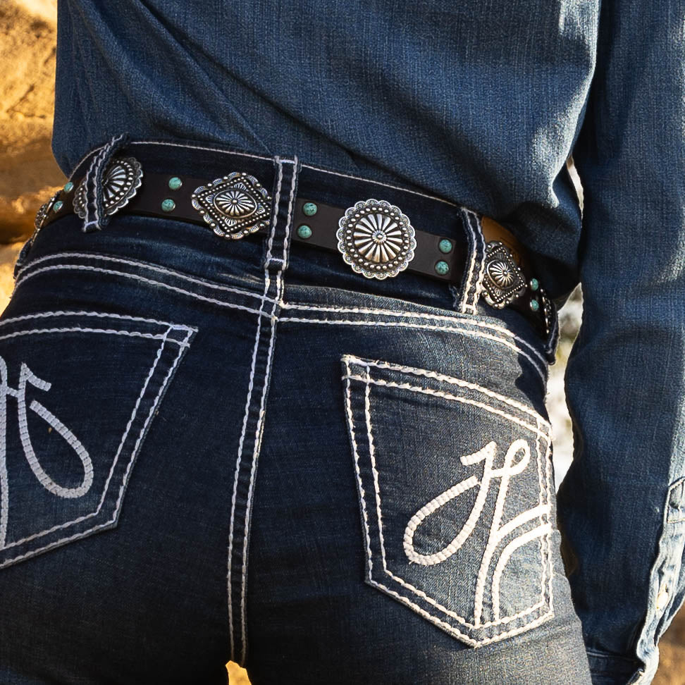 Turquoise Sunburst Belt