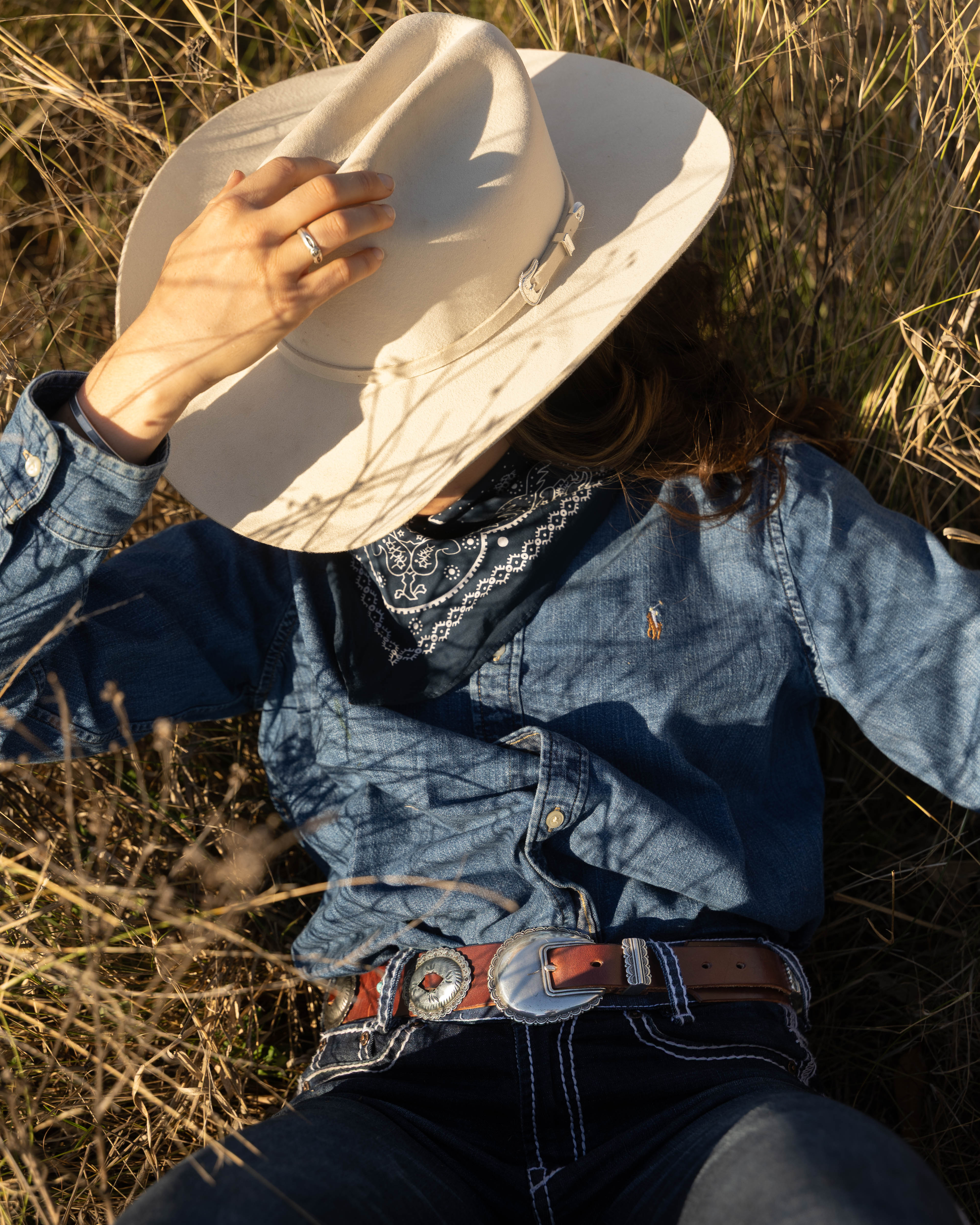 Turquoise Threaded 3-piece Belt